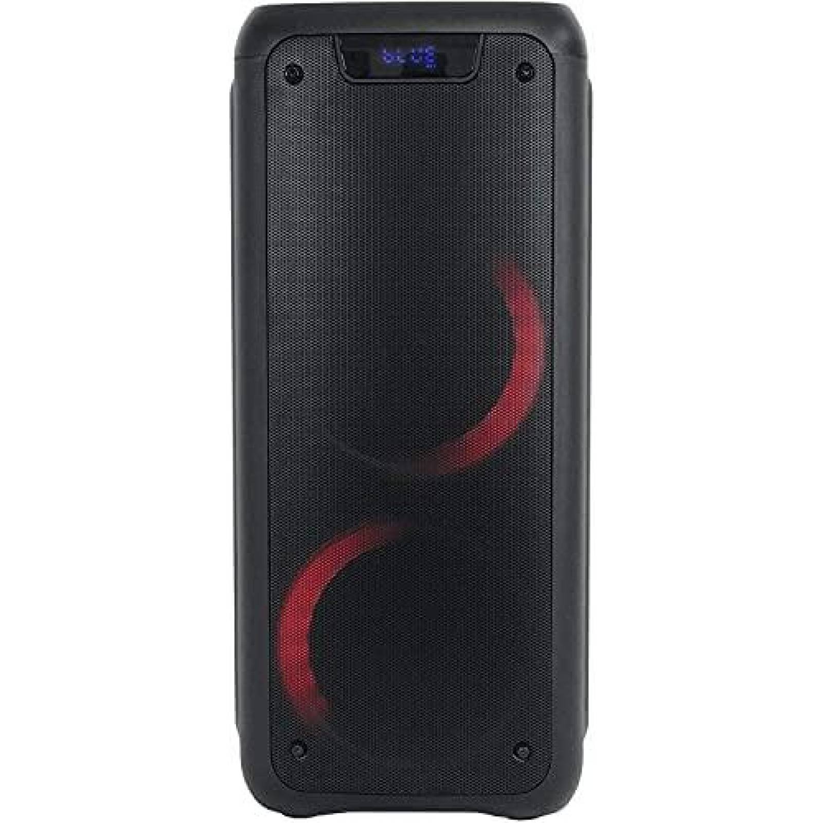 Bocina Nutek 6.5" Bluetooth Portatil recargable -Negro