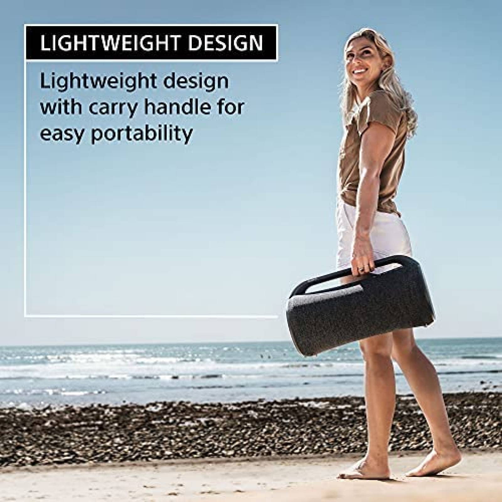 Bocina SONY SRS-XG500 X Inalambrico Impermeable -Negro