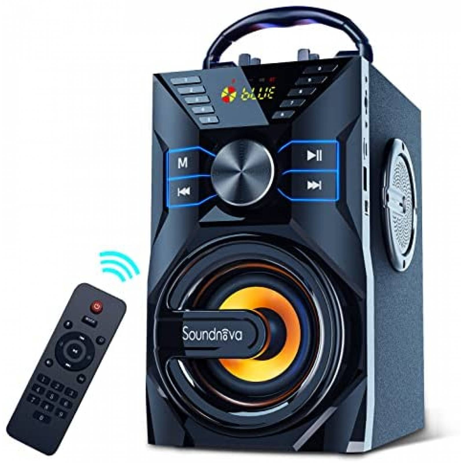 Bocina Soundnova K9G Inalambrico Portatil 6000Mah -Azul