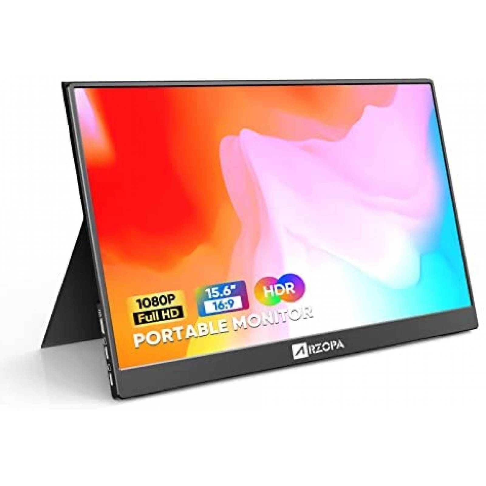 Monitor Arzopa Portatil 15.6 '' 1080P IPS USB C HDMI