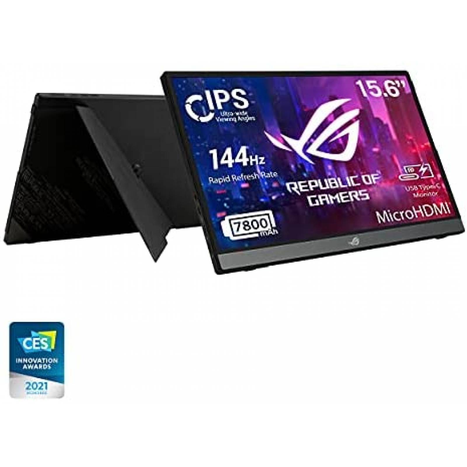 Monitor Gamer Asus ROG Strix XG16AHPE 15.6 FHD 144Hz -Negro