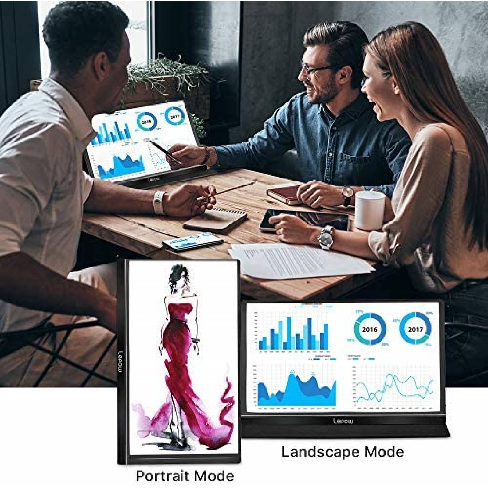 Monitor Lepow Z1-Gamut Portatil 15.6 '' IPS 1080P HDMI