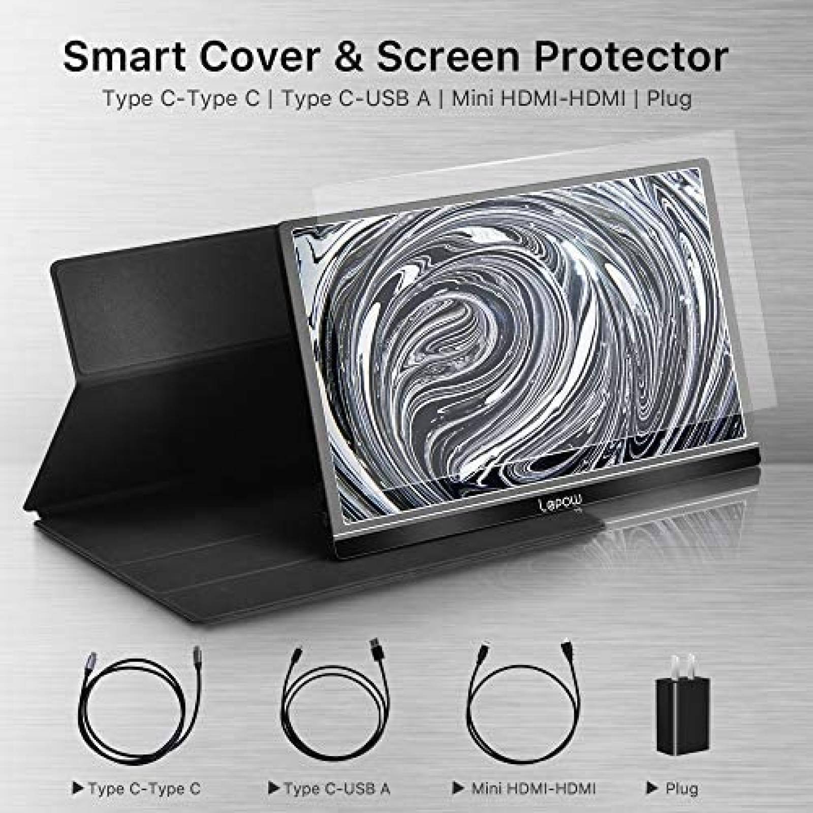 Monitor Lepow Z1-Gamut Portatil 15.6 '' IPS 1080P HDMI