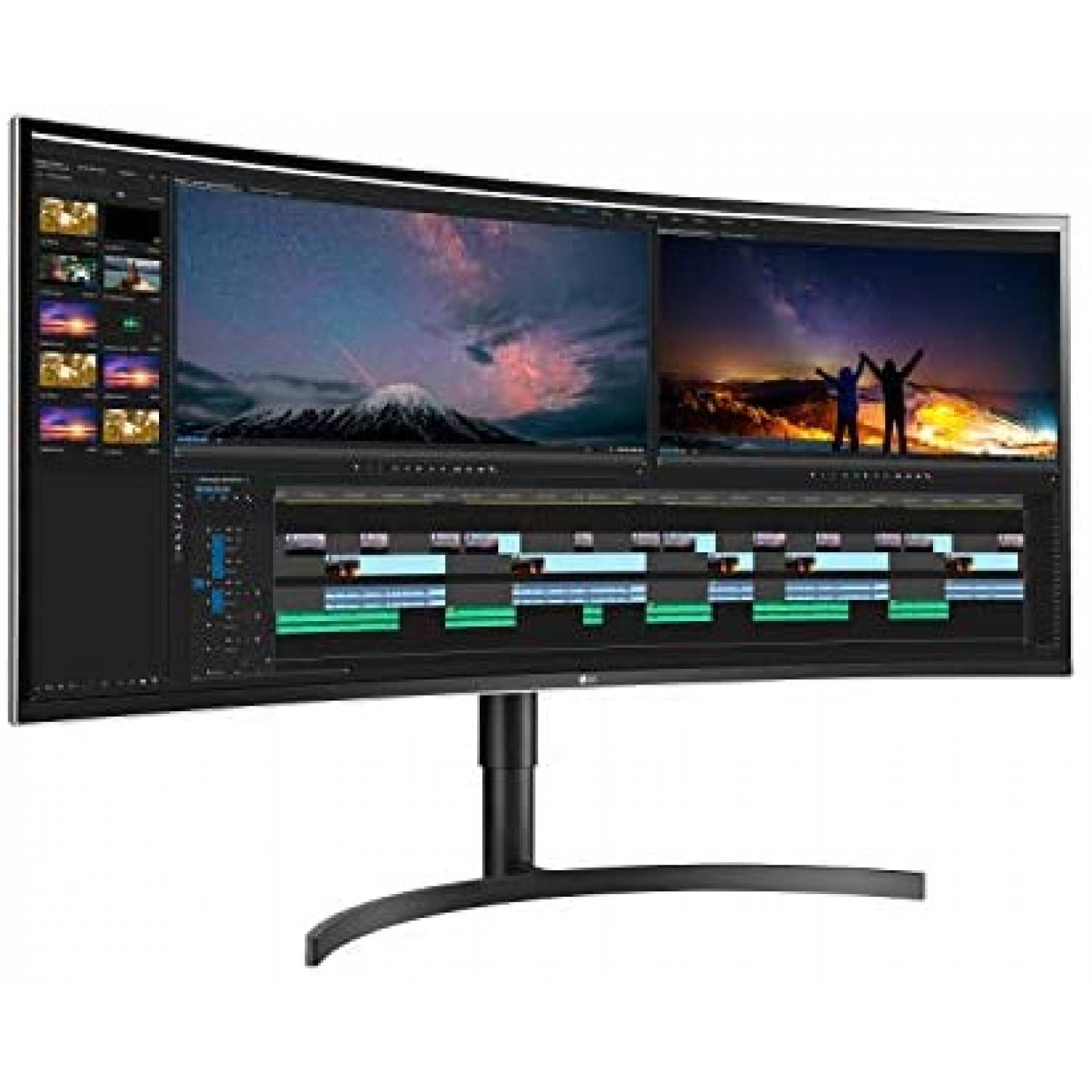 Monitor LG 38WN75C-B 38" 21:9 Curvo 3840 x1600 Pantalla IPS