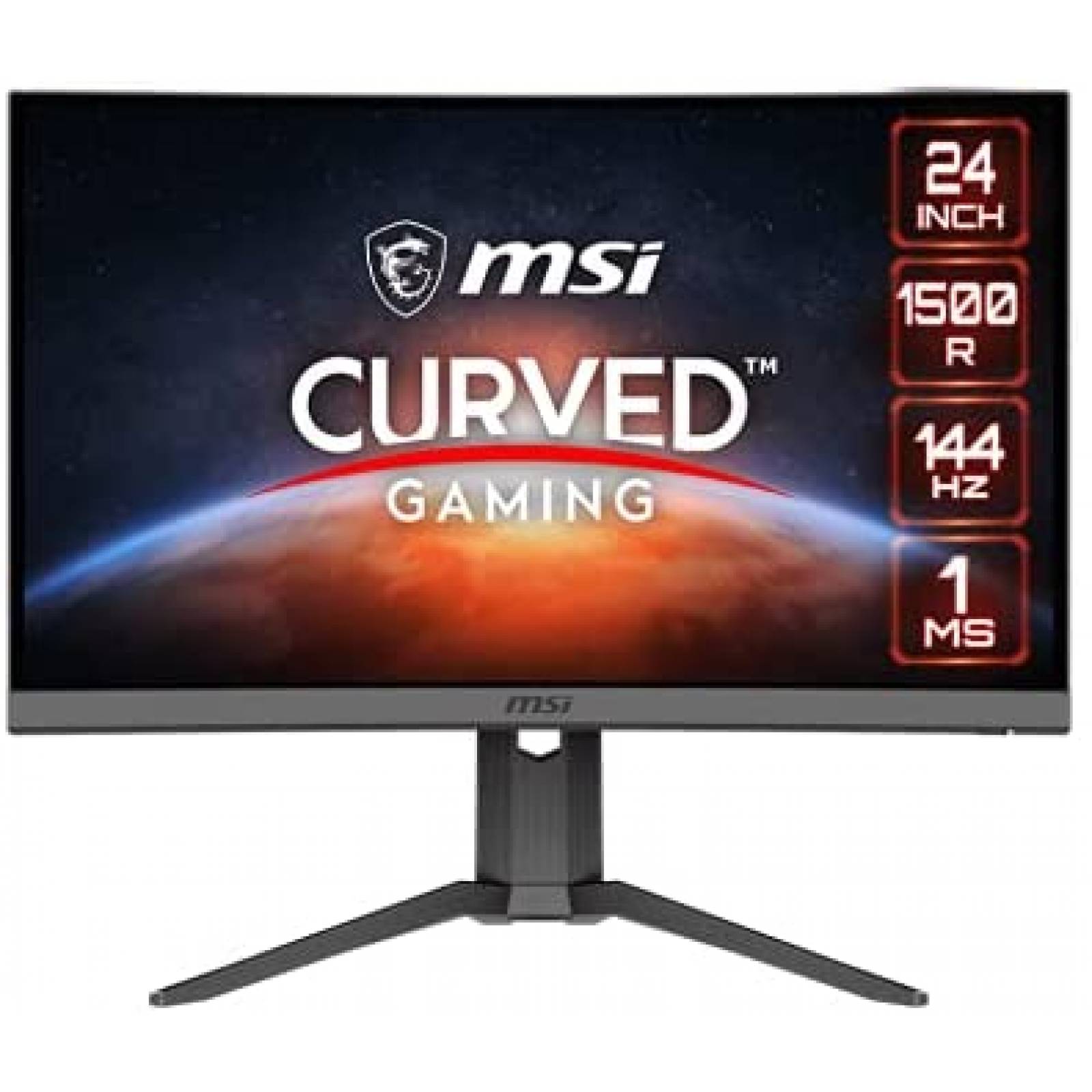Monitor MSI Optix G24C6P Curvo 1ms 1920 x 1080 144Hz 24 ''