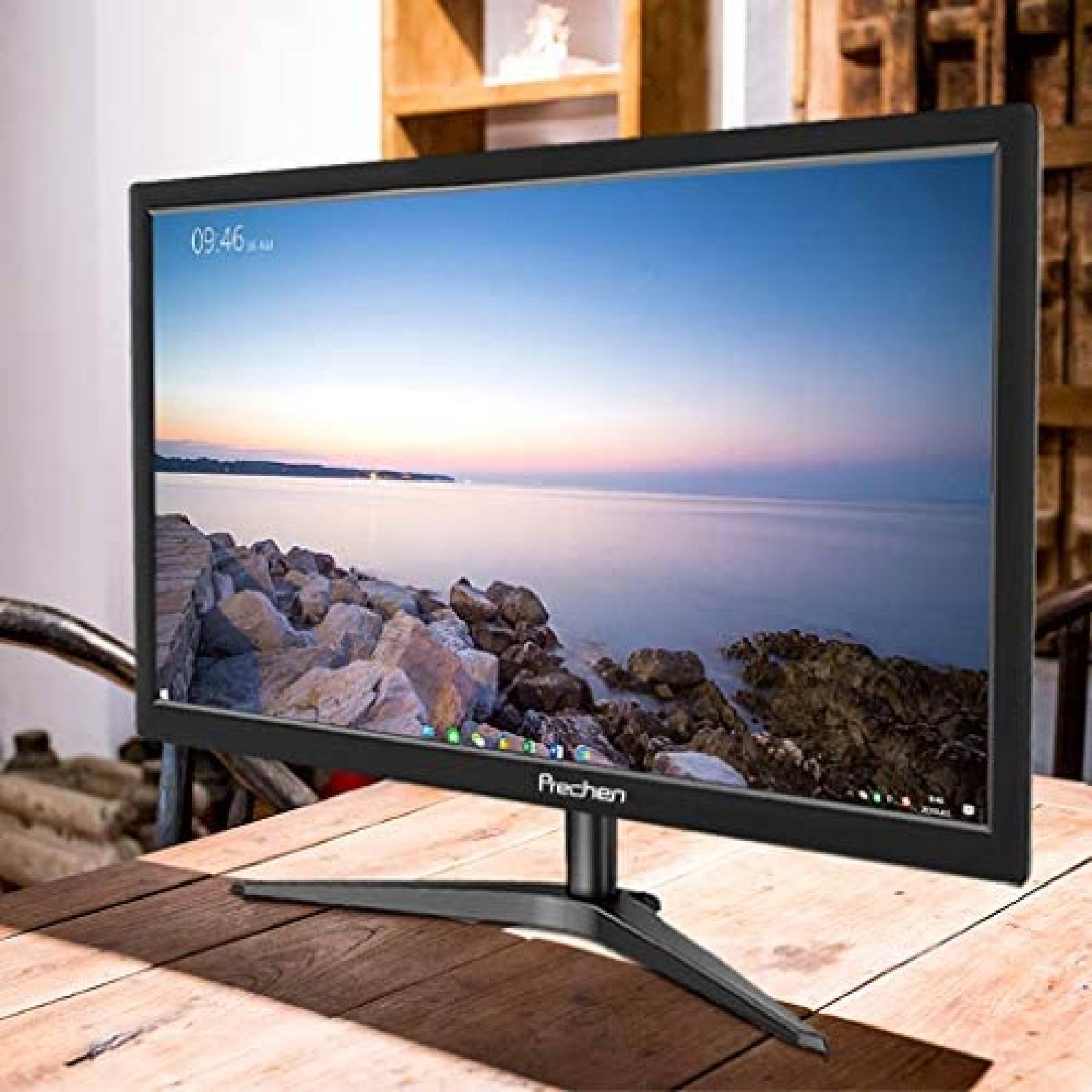 Monitor Prechen de PC 19" 60 Hz 5 ms con altavoz -Negro