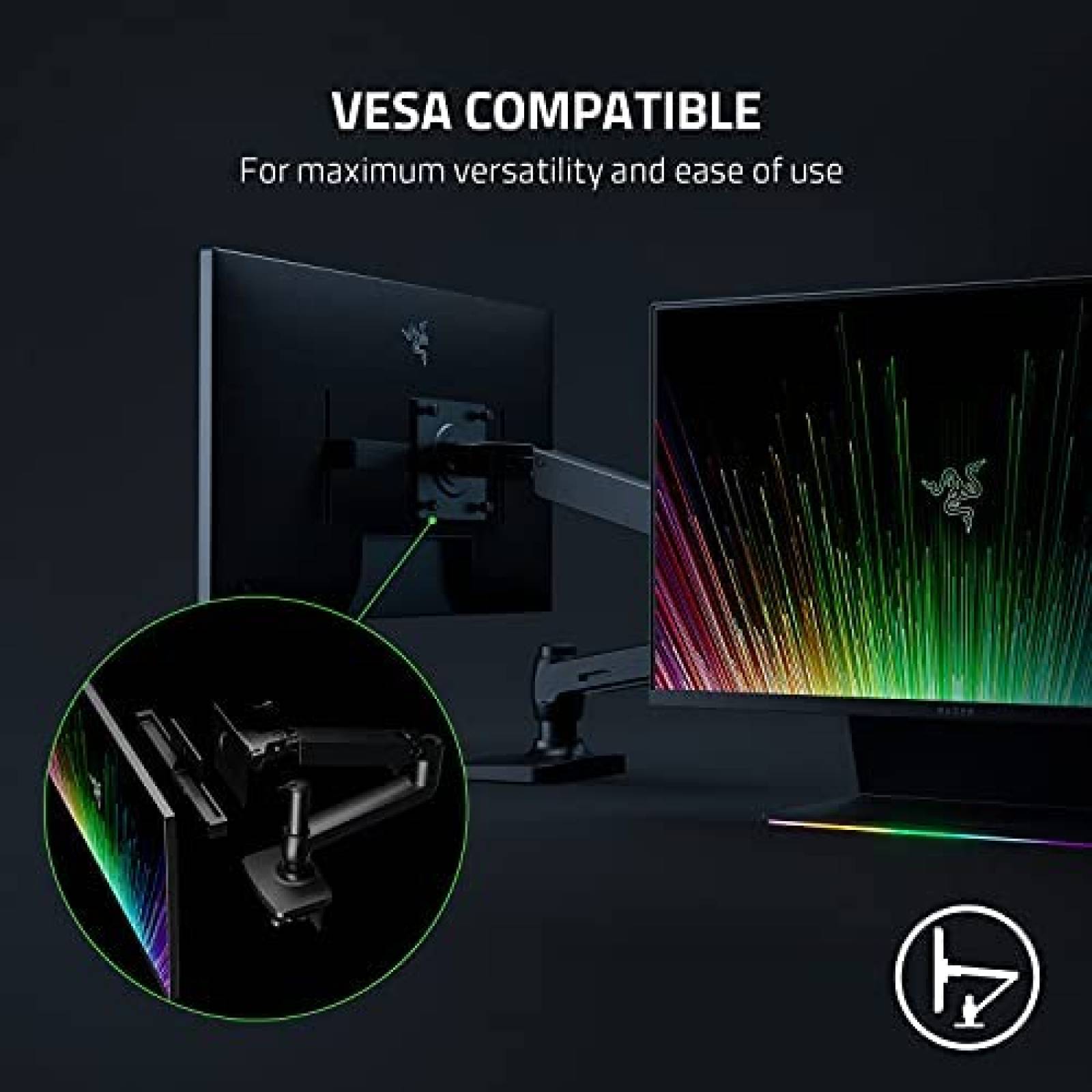 Monitor Gamer Razer Raptor 27 165Hz WQHD IPS Nvidia G-Sync