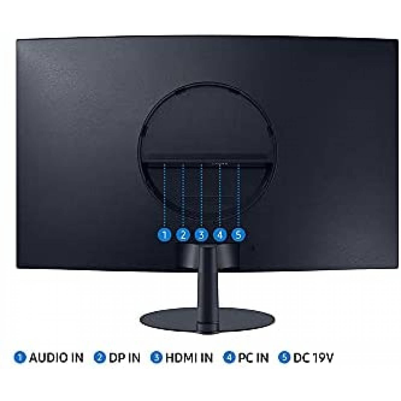 Monitor SAMSUNG T550 Curvo 27 '' FHD 1080p 75Hz HDMI