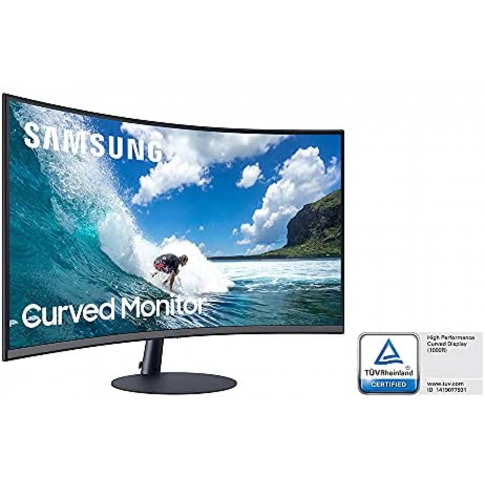 Monitor SAMSUNG T550 Curvo 27 '' FHD 1080p 75Hz HDMI