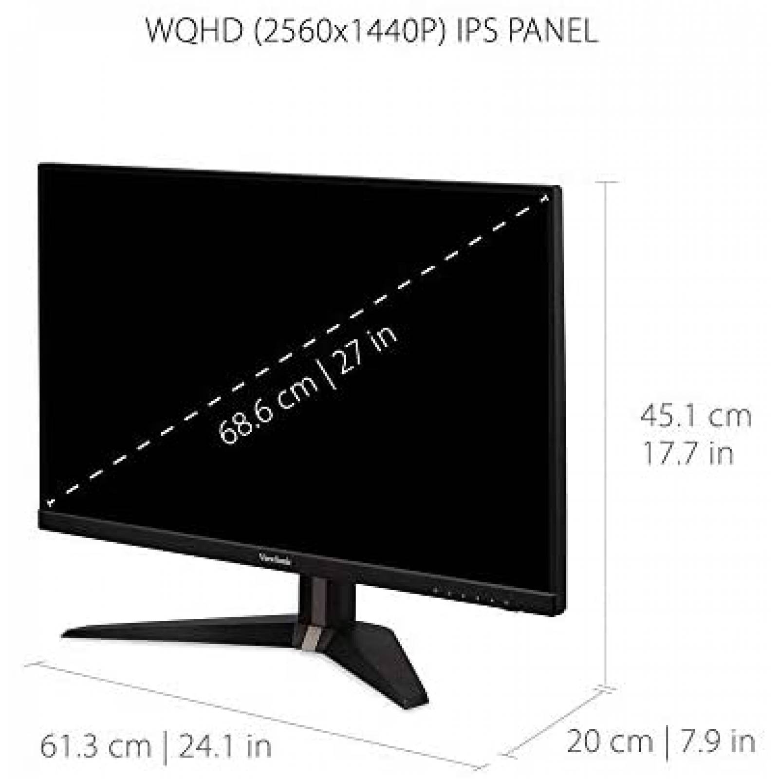 Monitor ViewSonic VX2768-2KP-MHD 27 '' 1440p 144Hz IPS HDMI