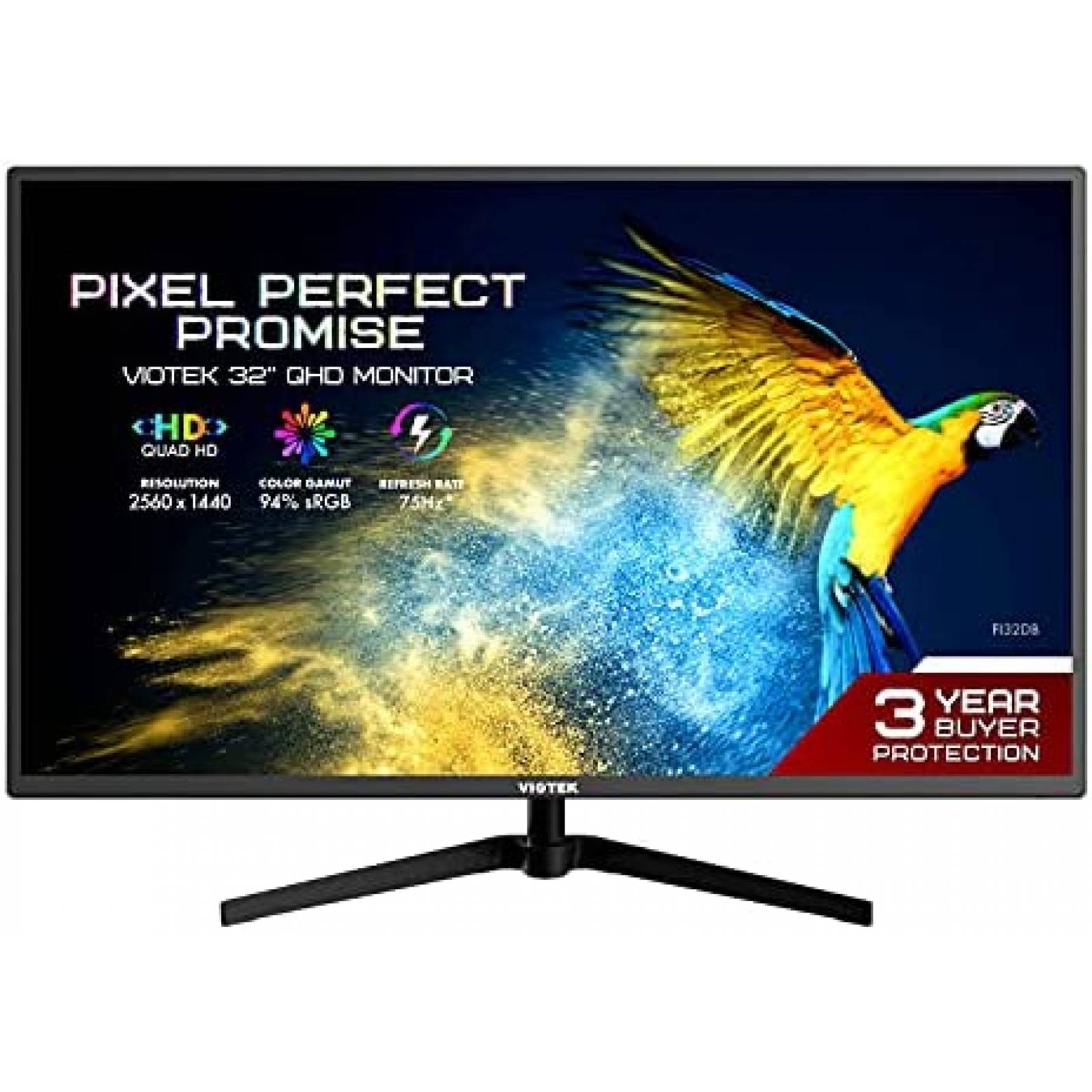 Monitor VIOTEK FI32DB 32 75Hz QHD 1440p IPS 10-bit