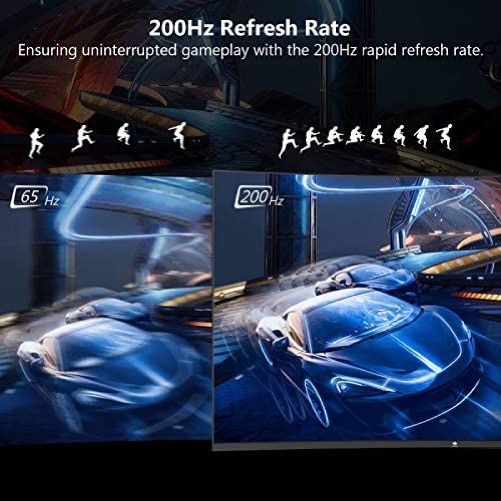 Monitor Gamer Z-EDGE UG32F 32'' 16:9 1920x1080 200Hz -Negro