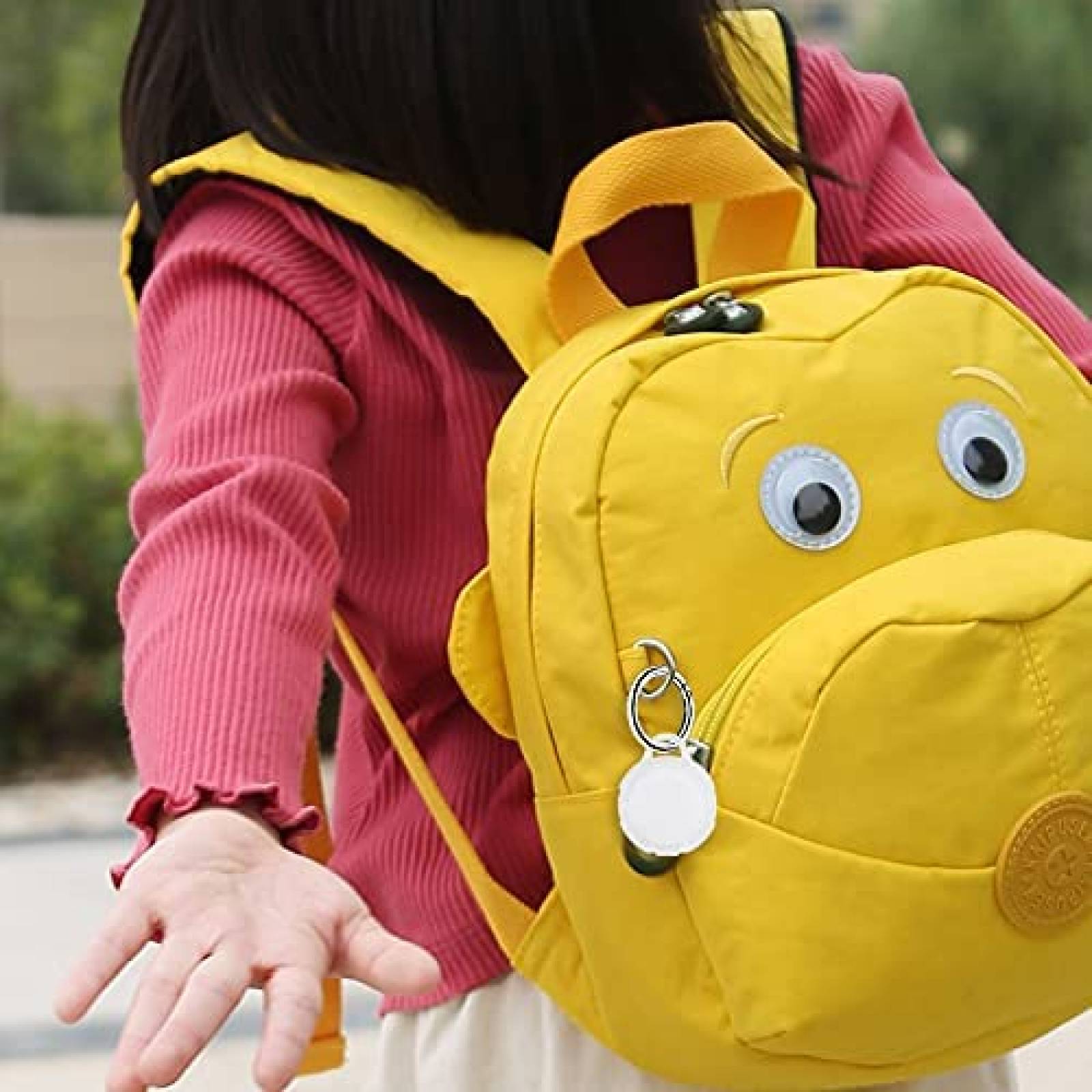 Fundas MOFREE 4pzas con Llavero para AirTag -Transparente