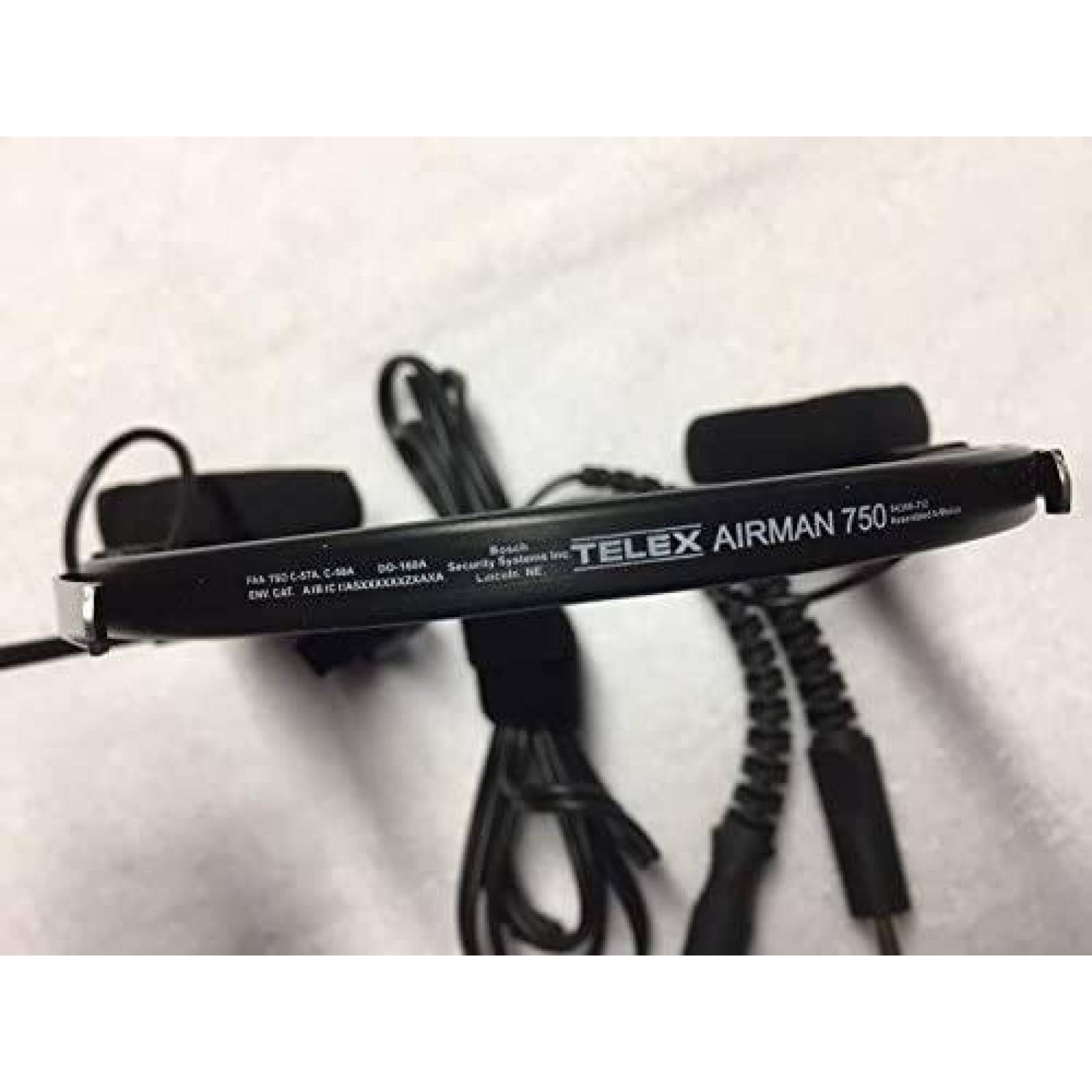 Audifonos de Aviacion Telex Airman 750 Diadema+Microfono
