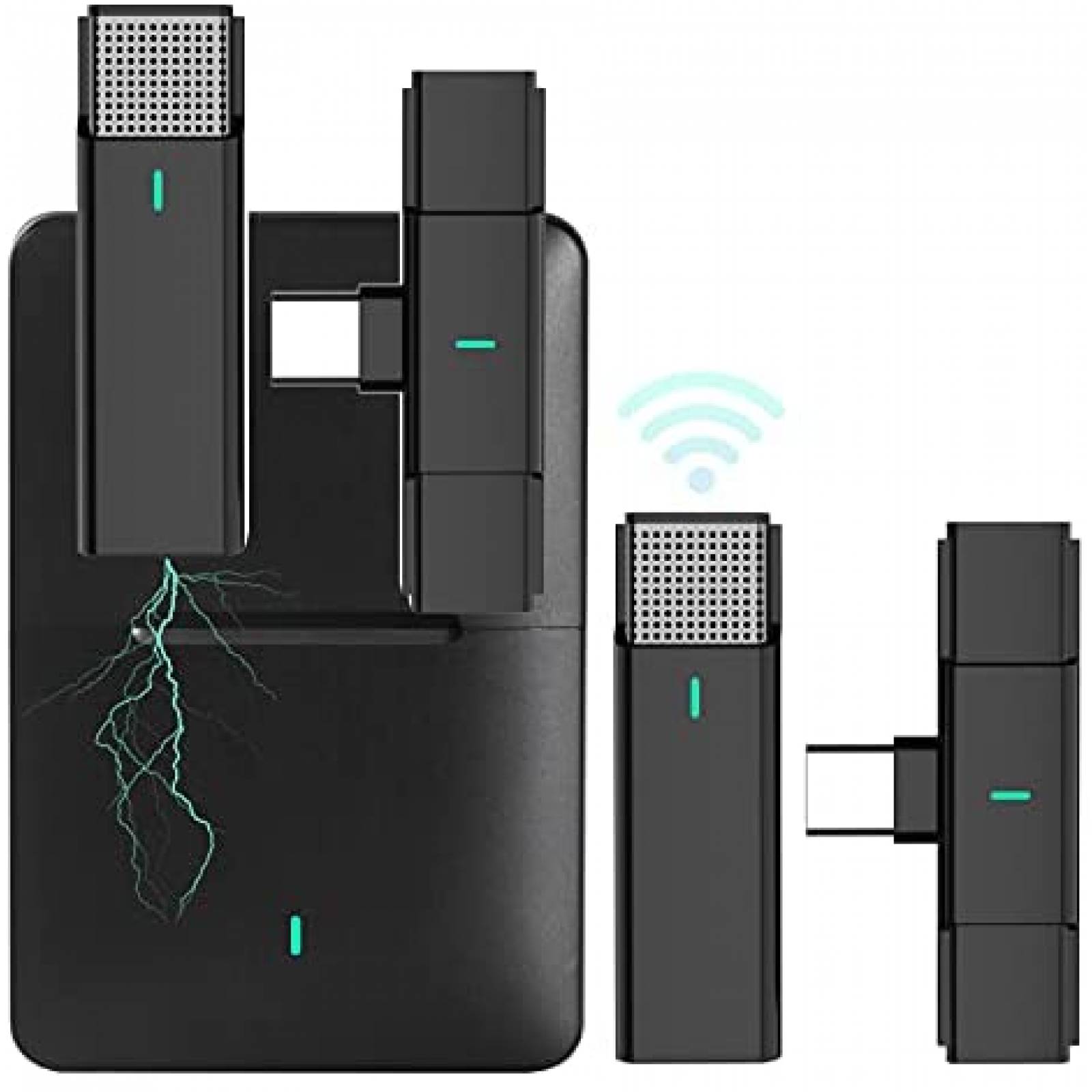 Mitzu® Audífonos inalámbricos Bluetooth bateria 4.5h , verde