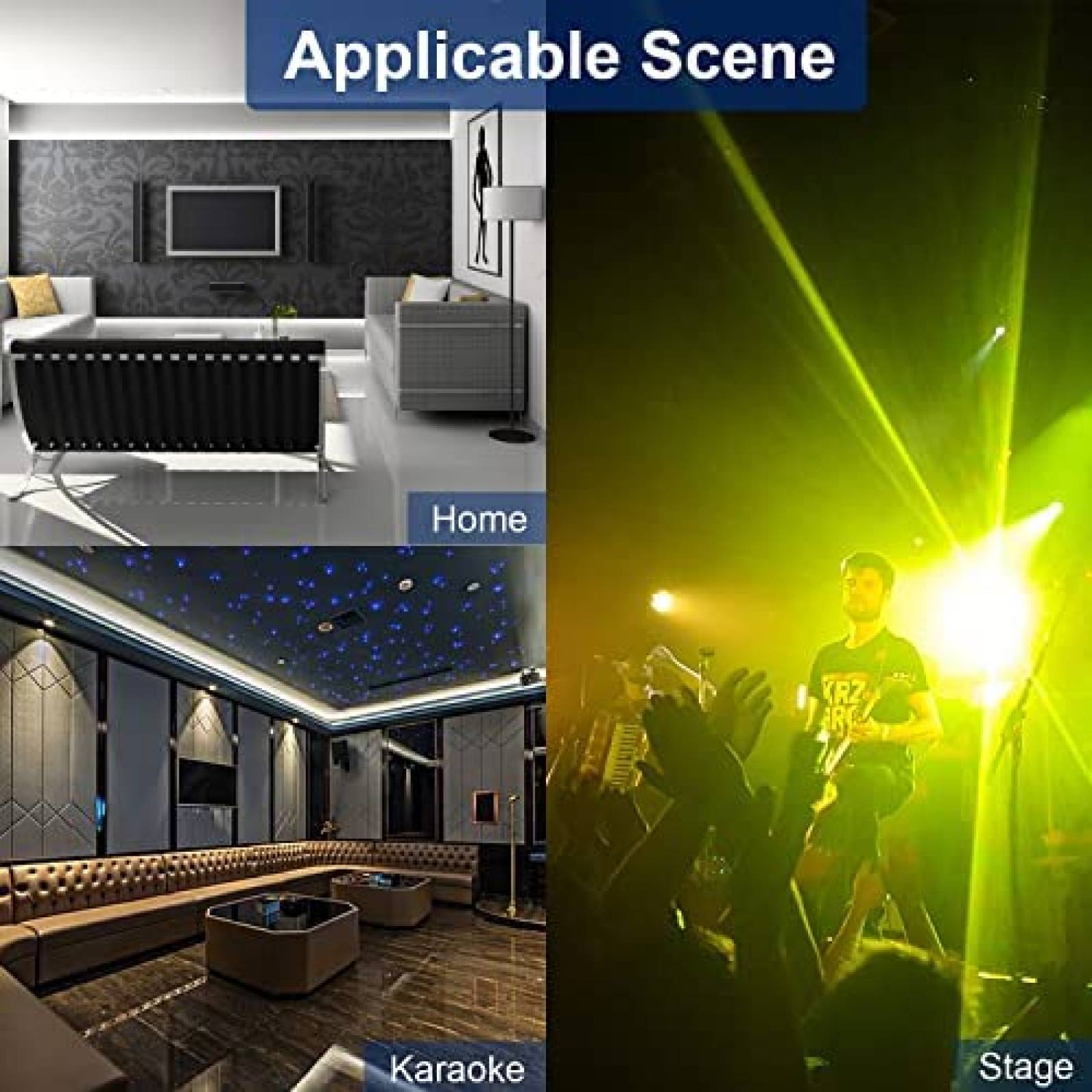 Microfono para karaoke SGPRO 8hrs con receptor -Negro