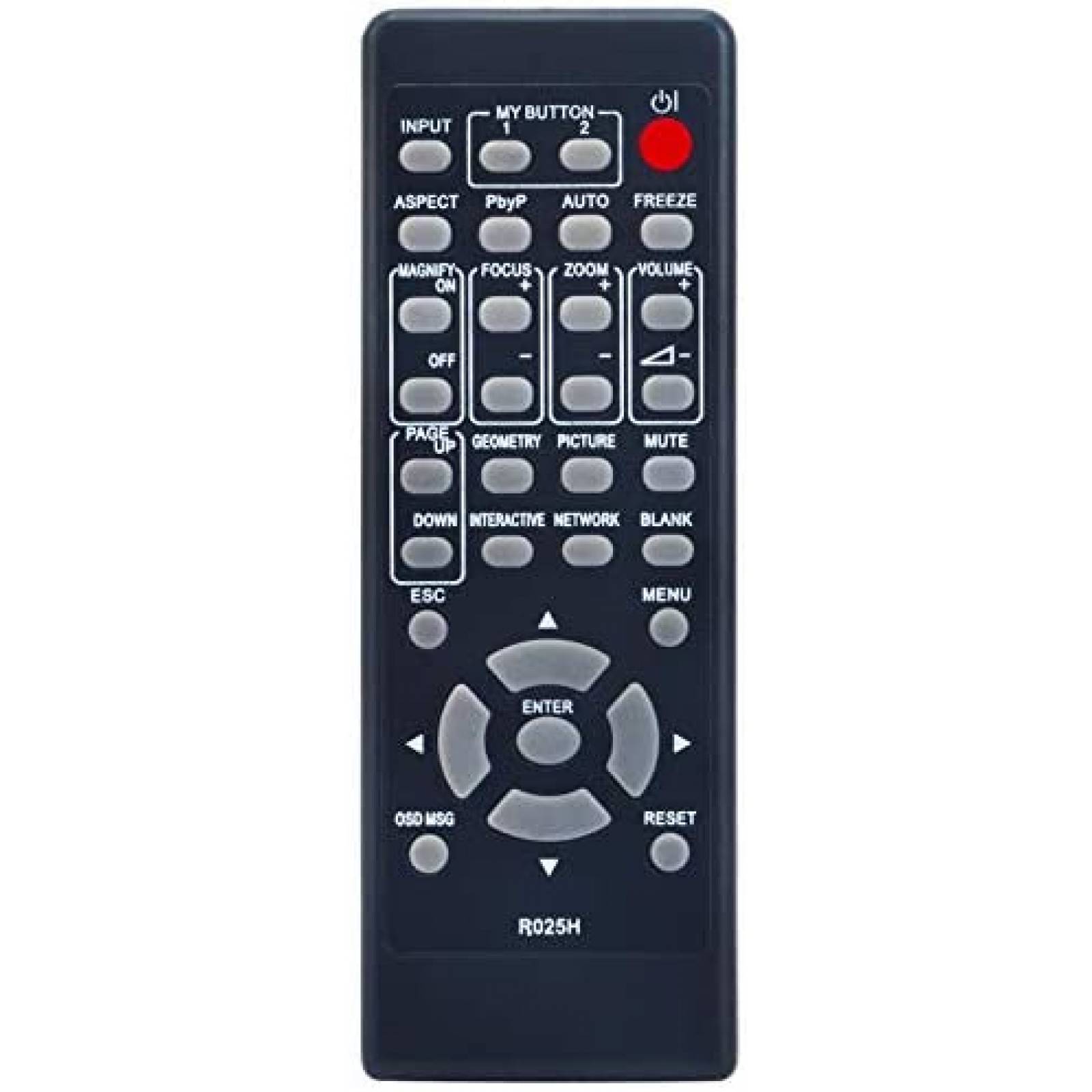 Control Remoto ALLIMITY para Proyector LCD Maxell -Negro