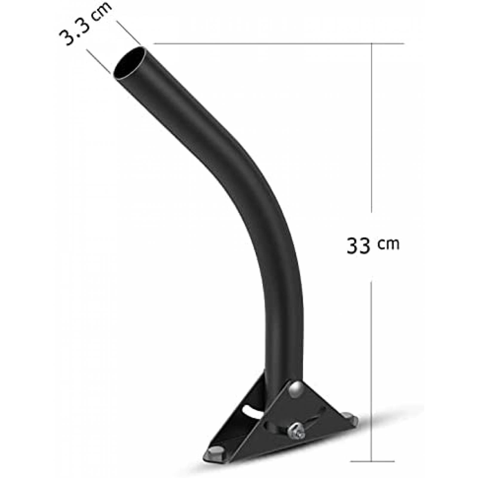 Soporte para Antena Dectan AT-724 Ajustable 13"x1.3" -Negro