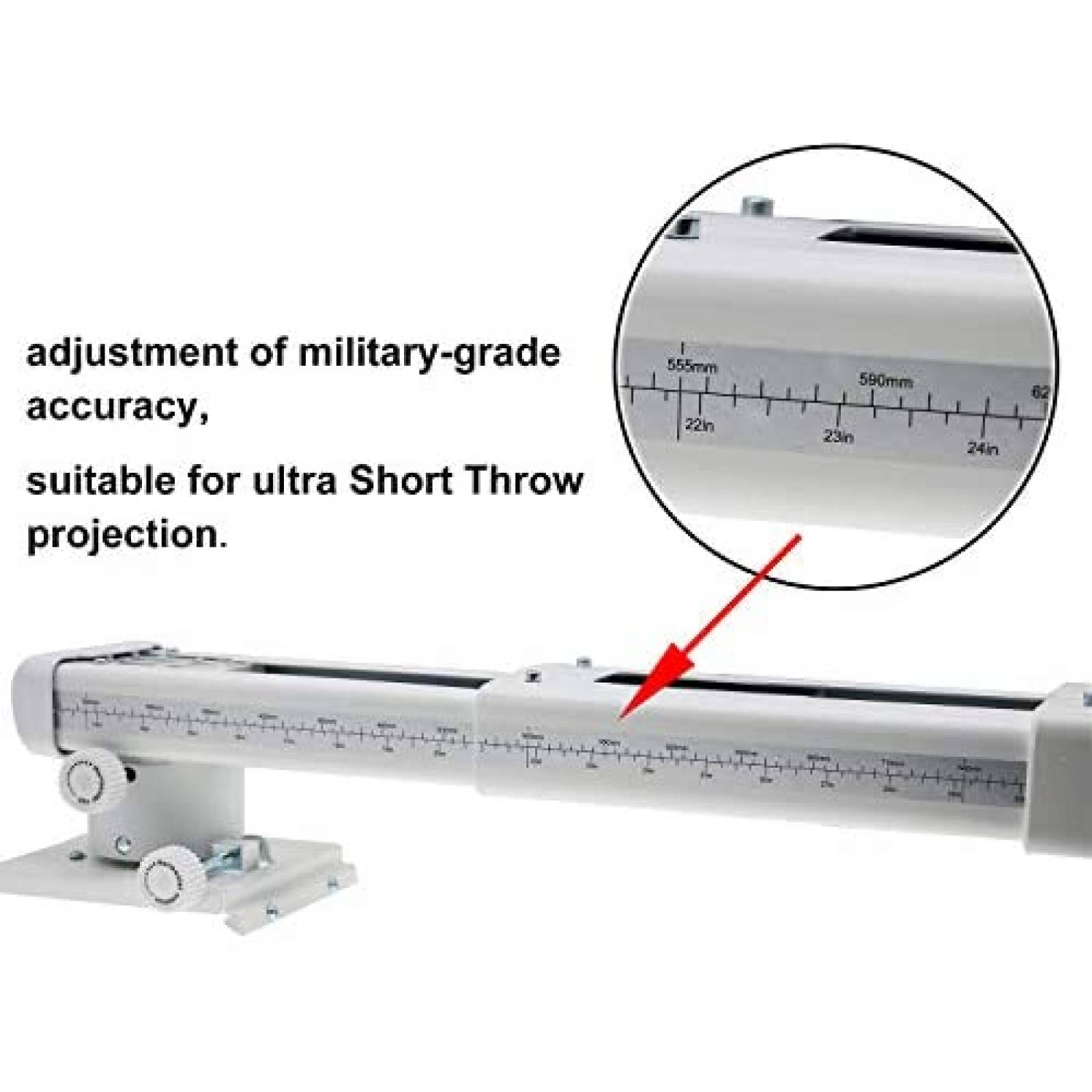 Soporte Generico Montaje Universal Para Proyector -Blanco