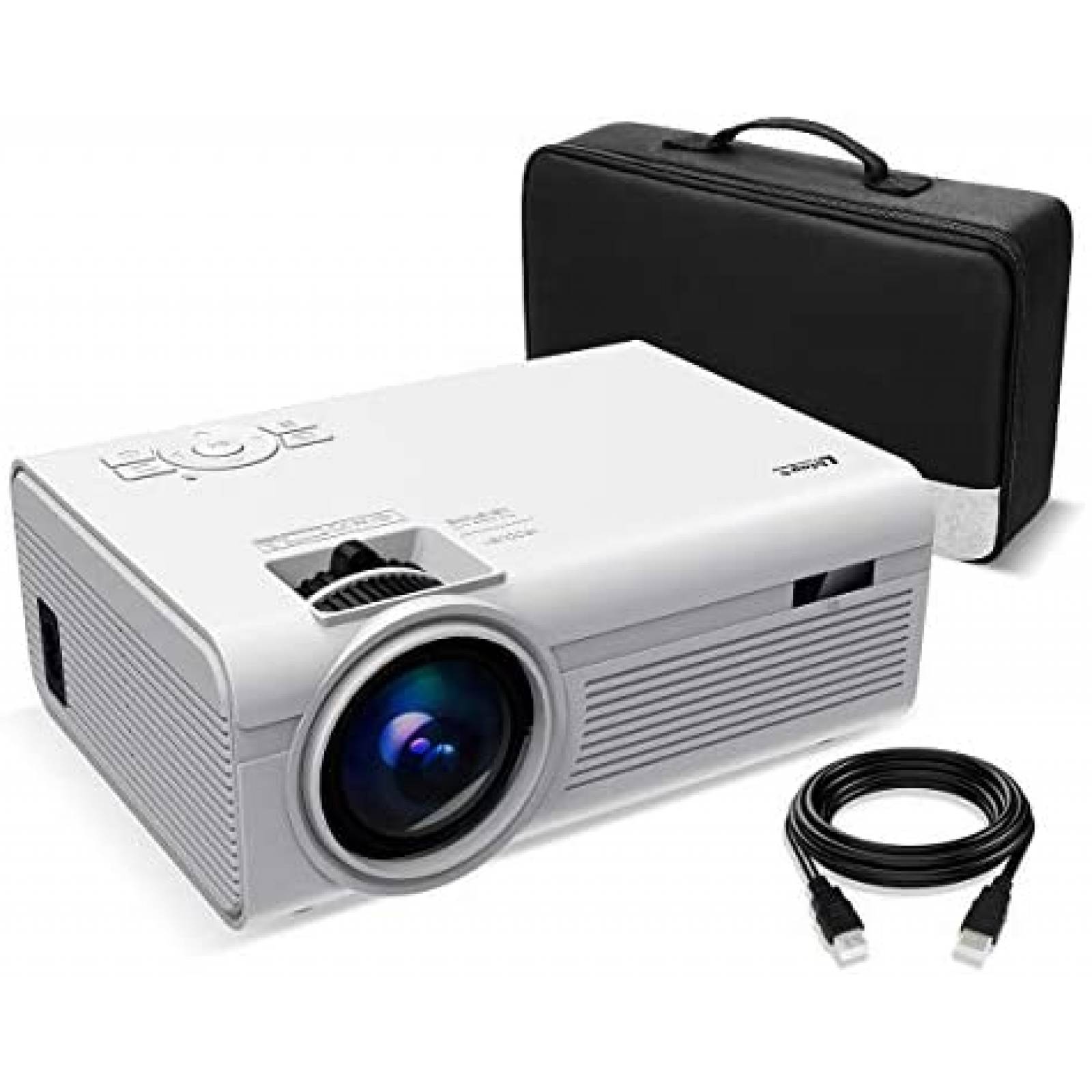 Kit Mini Proyector Living Enrichment 203 1080p 50W -Blanco