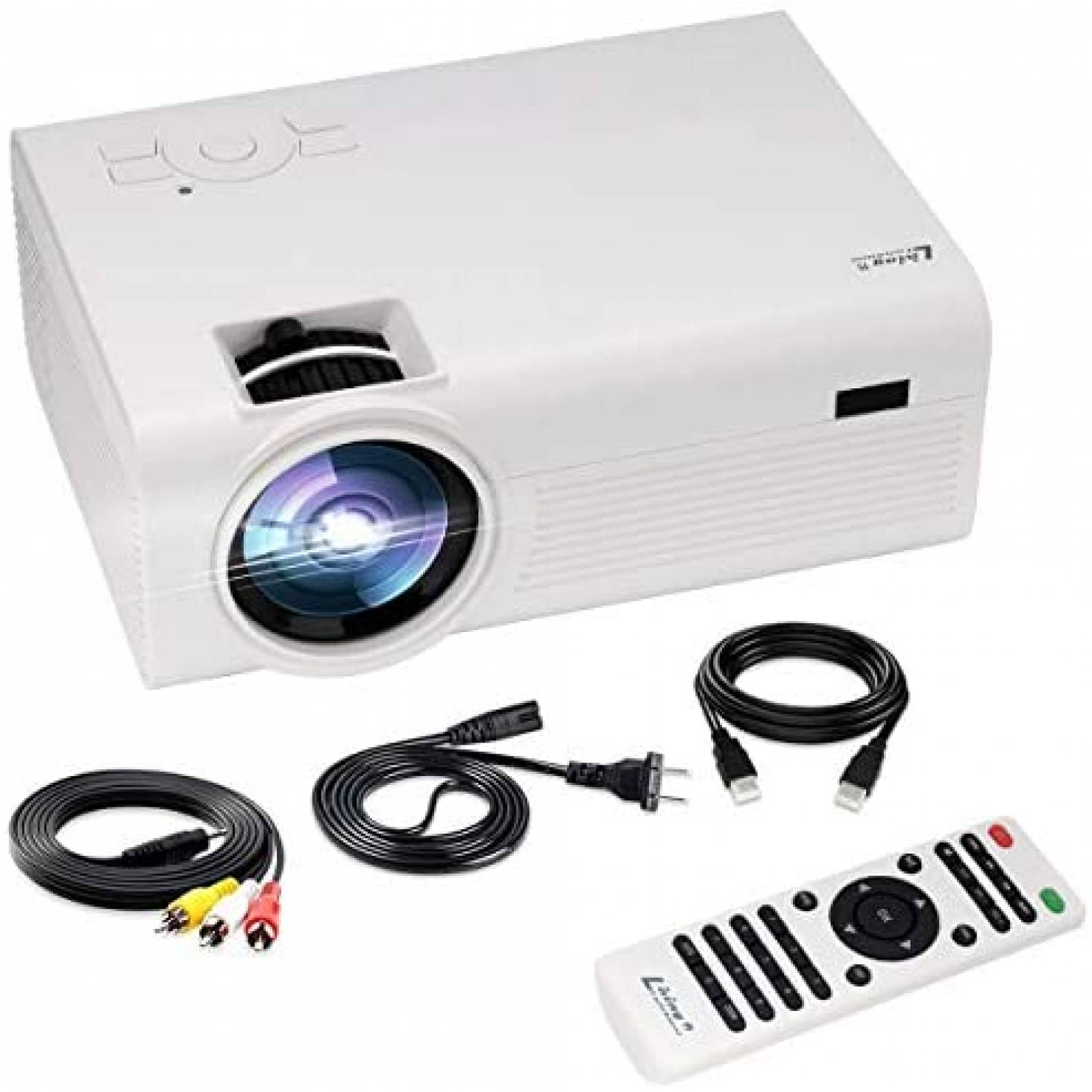 Kit Mini Proyector Living Enrichment 203 1080p 50W -Blanco