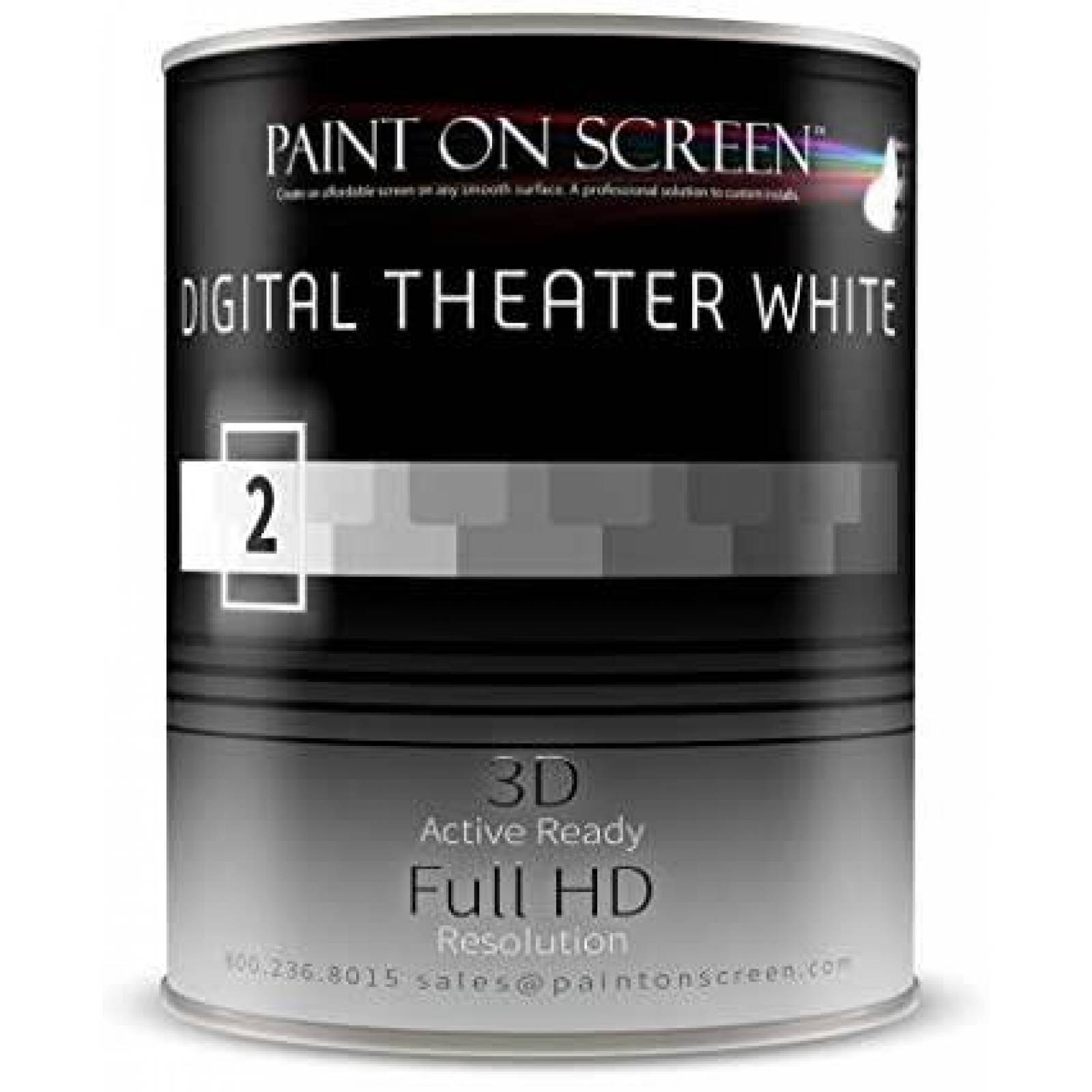 Pintura Paint On Screen Digital para Proyector -Negro