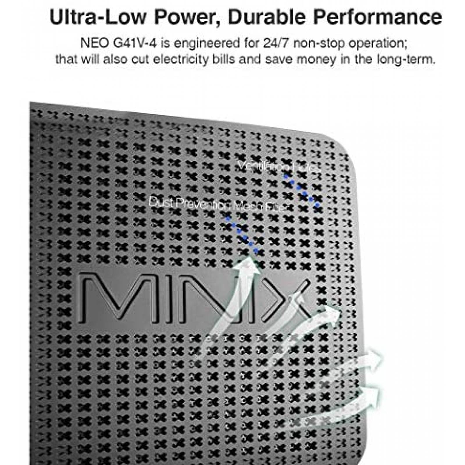 Mini PC Minix NEO G41V-4 Max Gemini Lake N4100 4GB 128GB