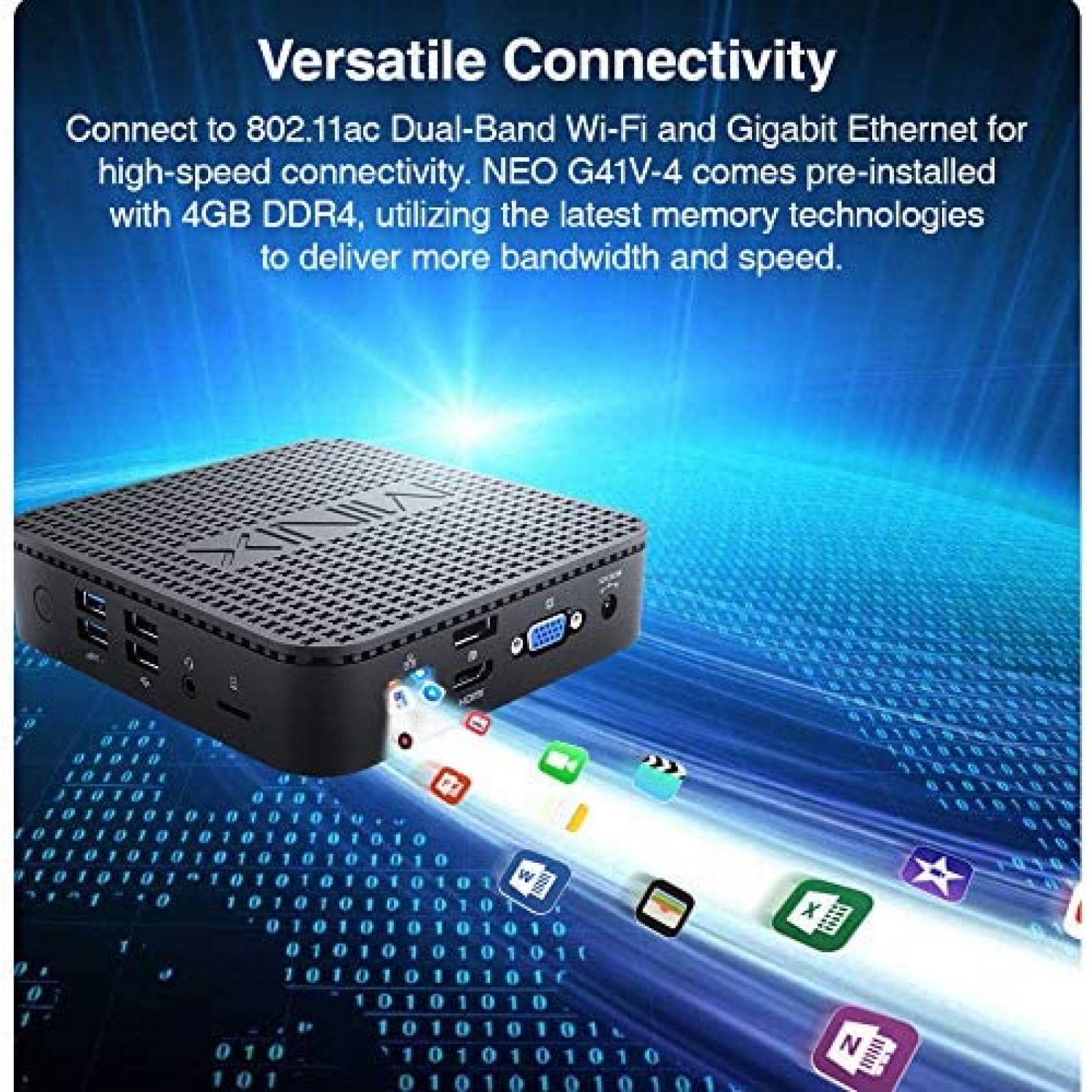 Mini PC Minix NEO G41V-4 Max Gemini Lake N4100 4GB 128GB