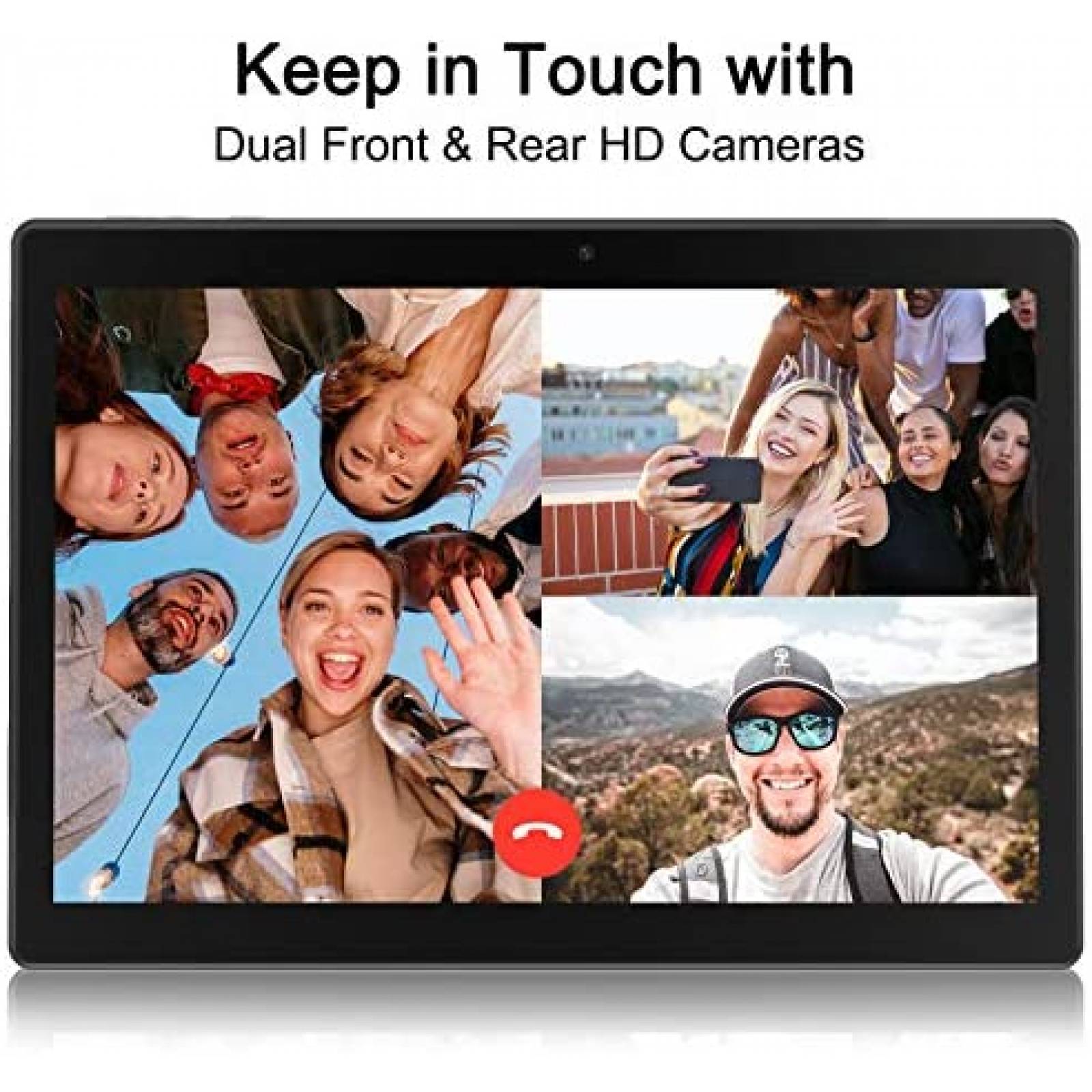 Tableta TPZ Android 10.0 10" Quad Core 2GB 32GB -Negro