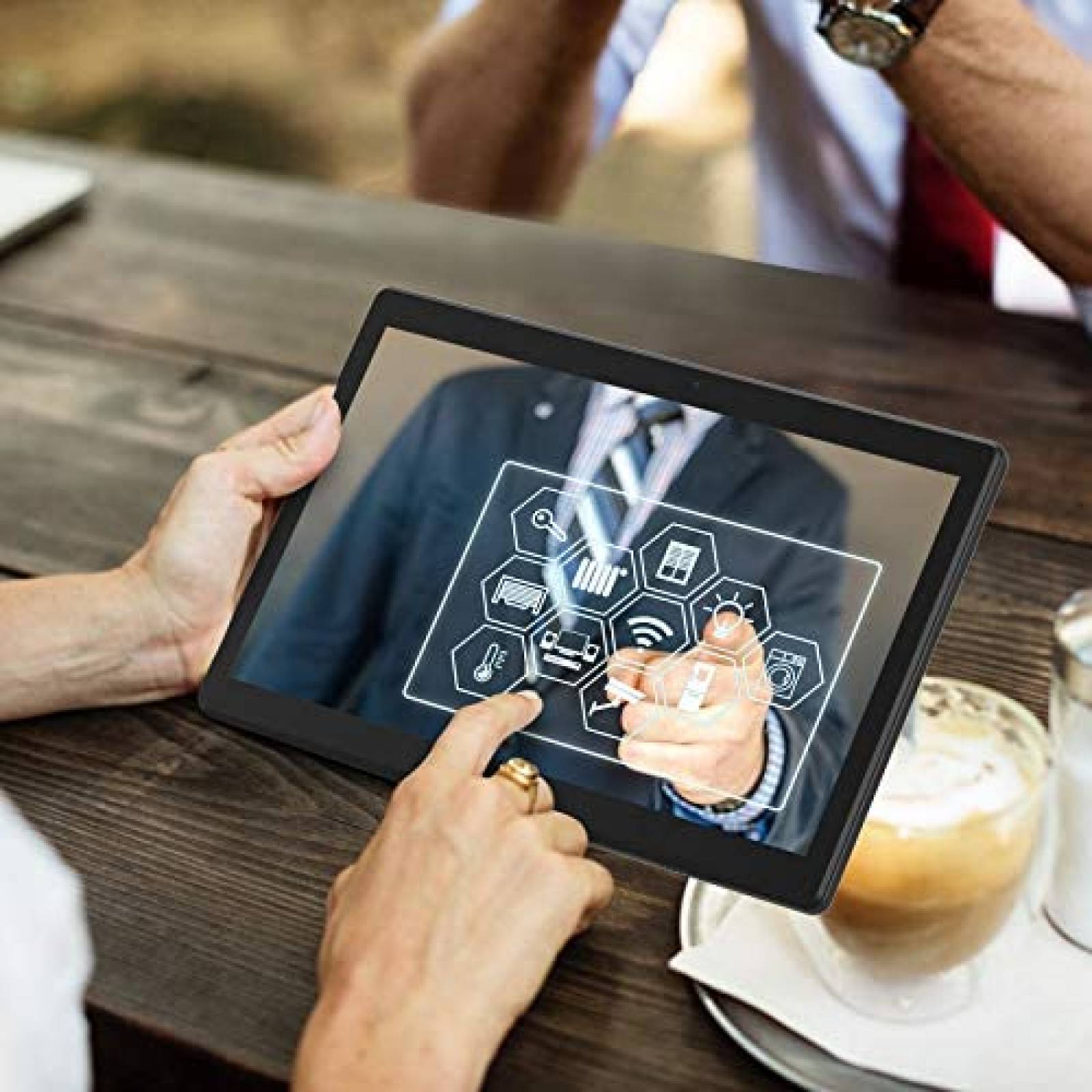 Tableta TPZ Android 10.0 10" Quad Core 2GB 32GB -Negro