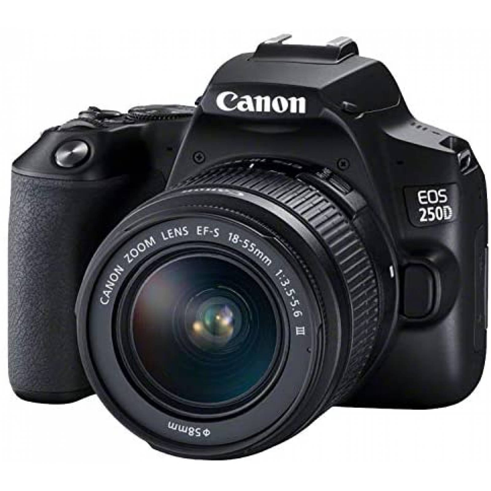 Camara Canon EOS 250D Reflex Digital Con Lente 18-55mm