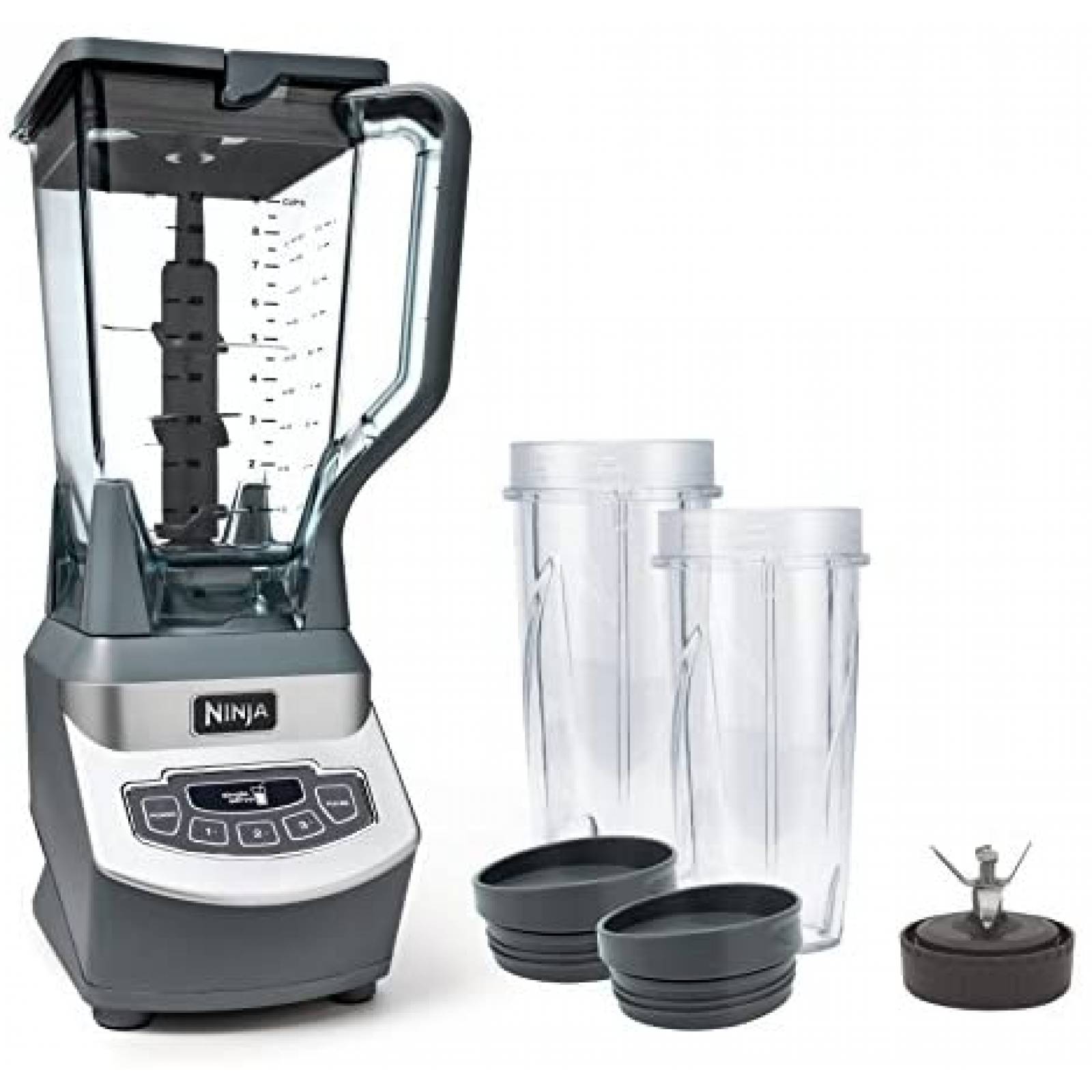 Licuadora Ninja BL660 Batidos Smoothies 16onz Negro