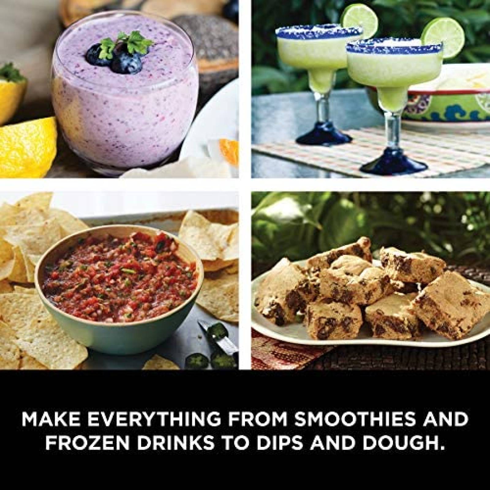 Licuadora Ninja AMZ493BRN Auto iQ 1200W 18onz Negro