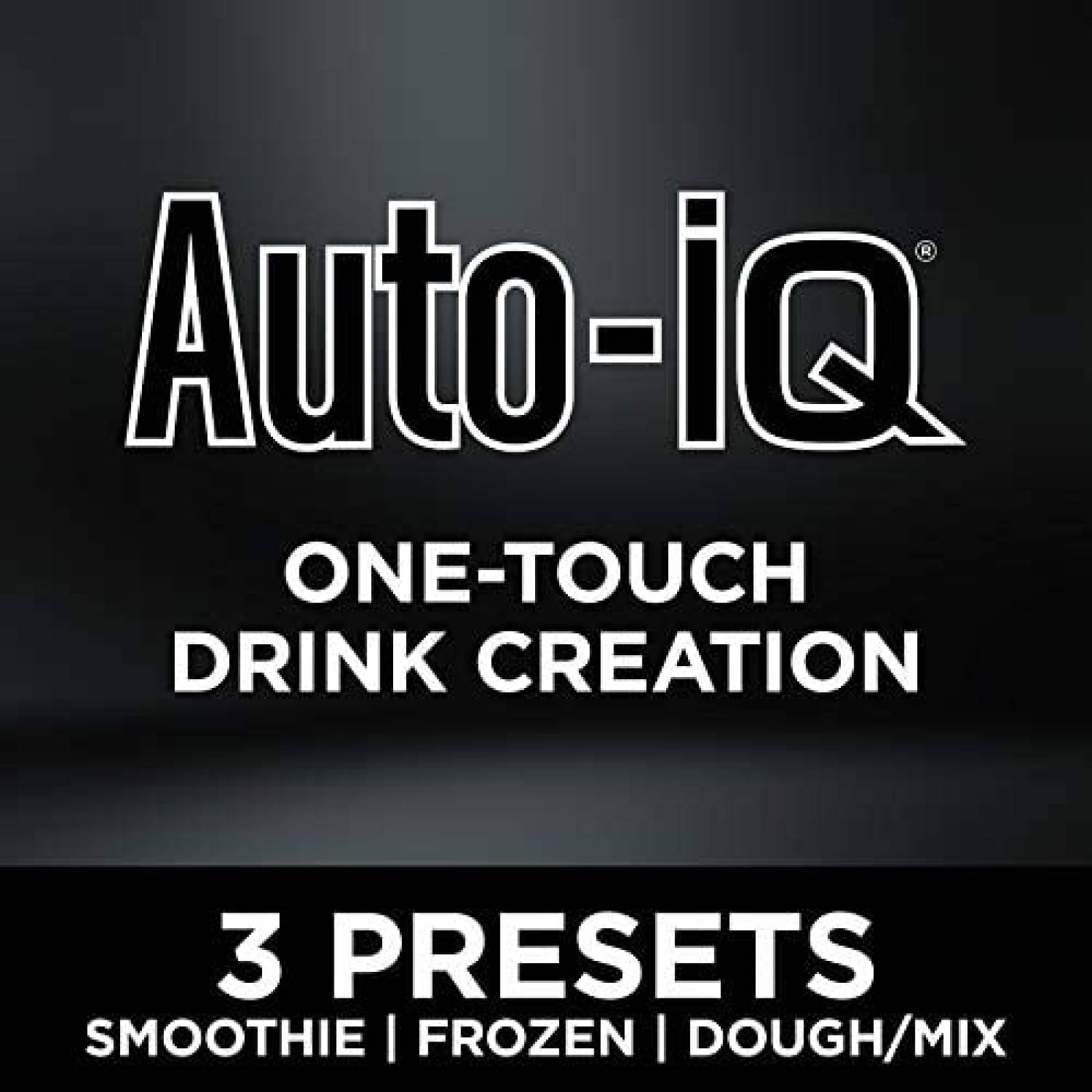 Licuadora Ninja AMZ493BRN Auto iQ 1200W 18onz Negro