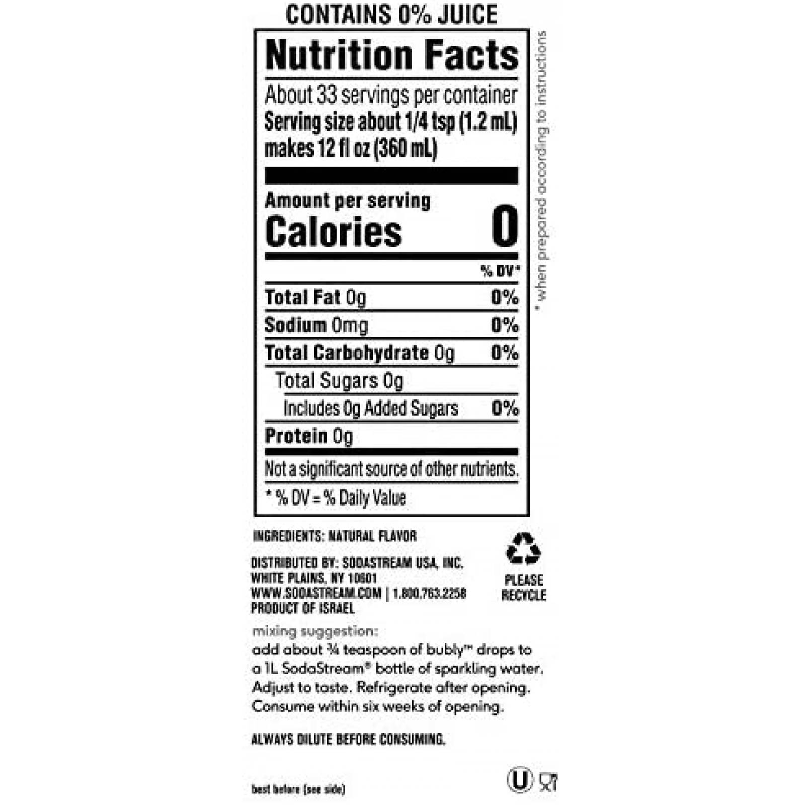 Sistema de Bebidas sodastream Fizz Agua Mineralizada