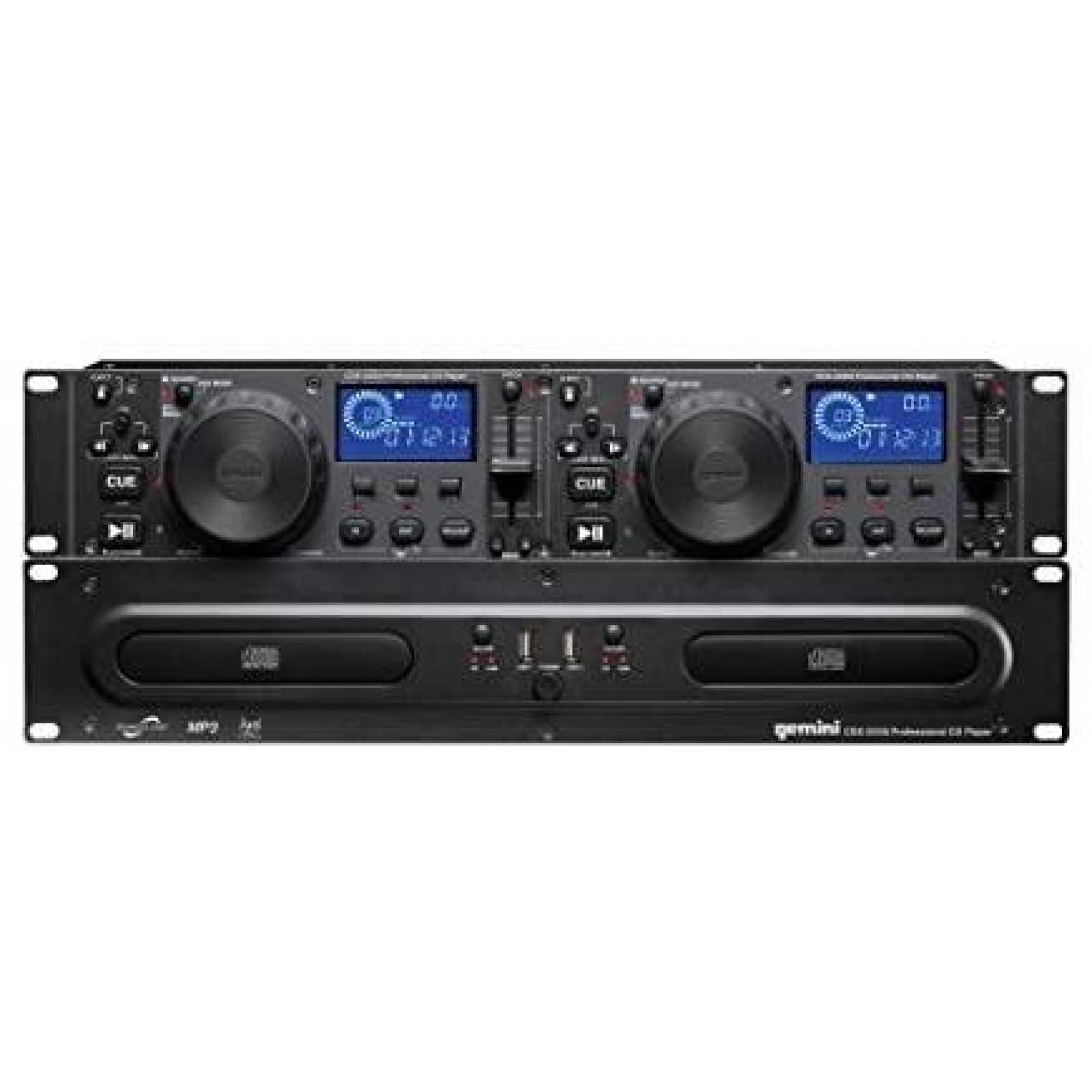 Reproductro de CD, CD-R y MP3 Gemini Sound CDX-2250i -Negro