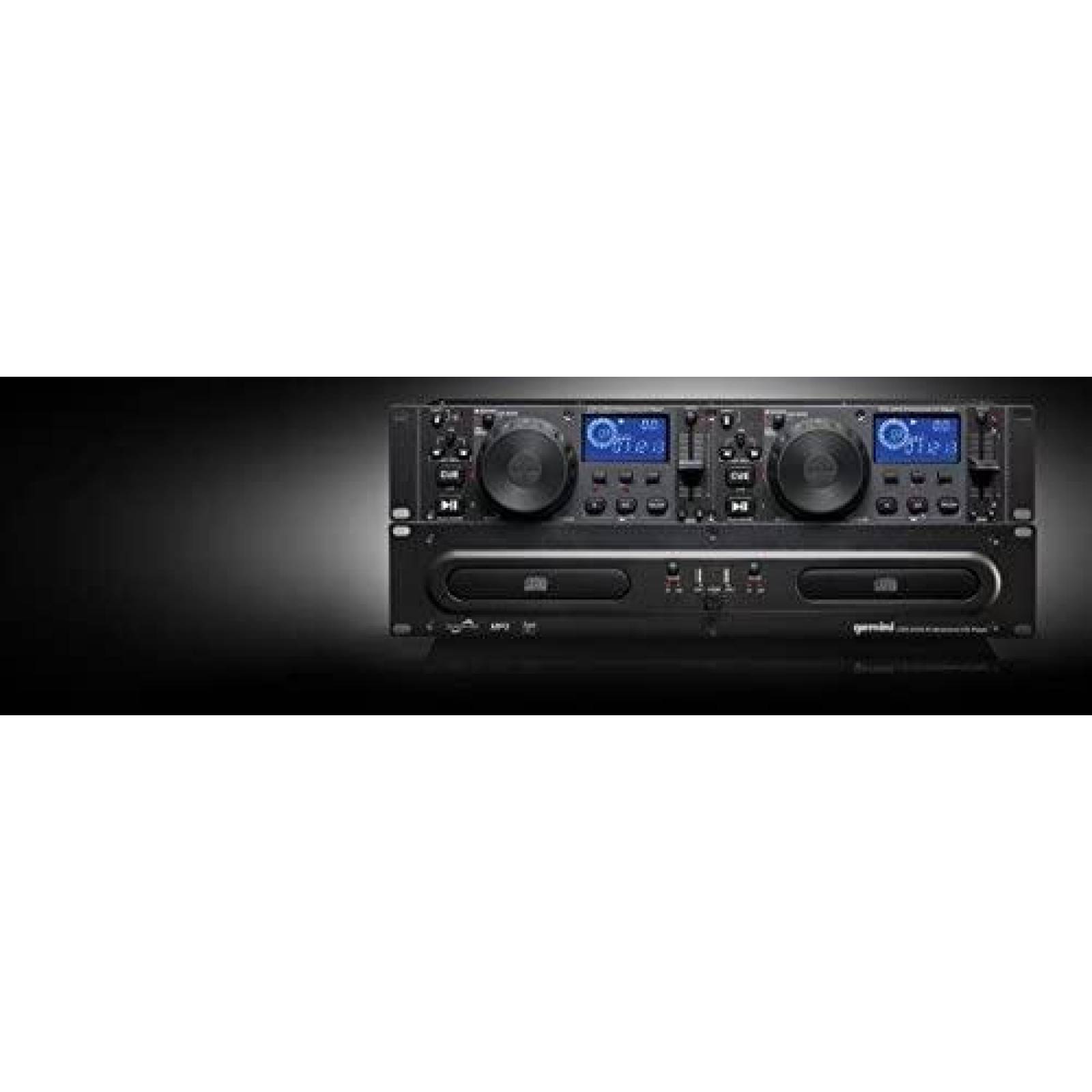 Reproductro de CD, CD-R y MP3 Gemini Sound CDX-2250i -Negro