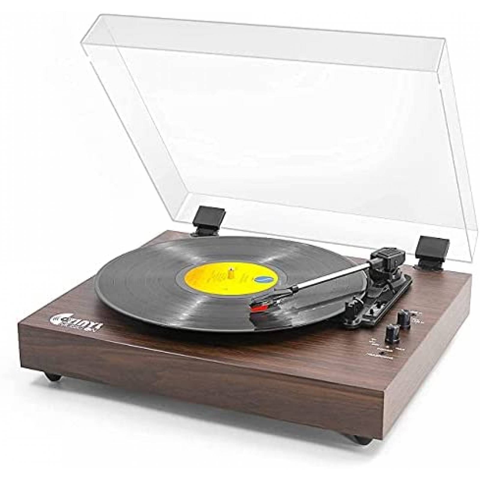 Tocadiscos VInYL MUSIC ON Retro Bluetooth con Altavoces