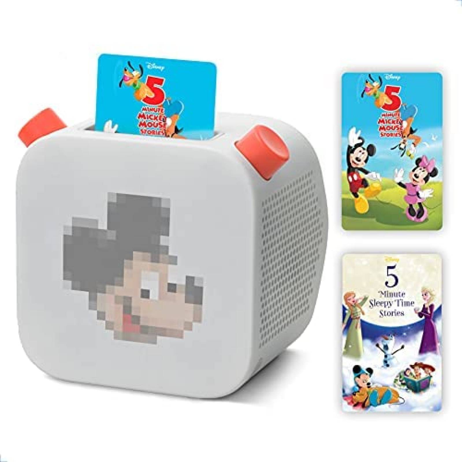 Reproductor Musica Nios Yoto Mickey Mouse 5 min Tarjetas