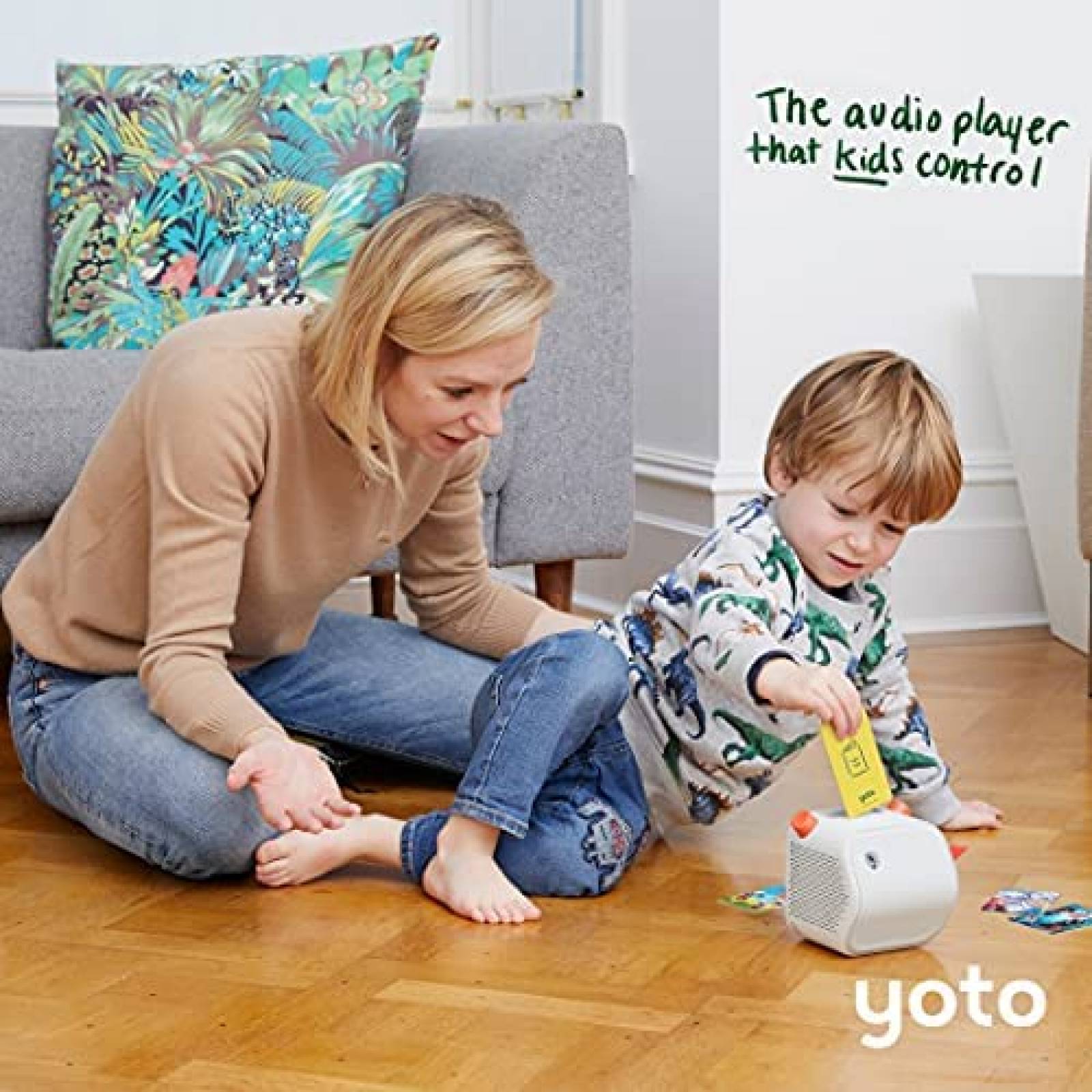 Reproductor Musica Nios Yoto Mickey Mouse 5 min Tarjetas