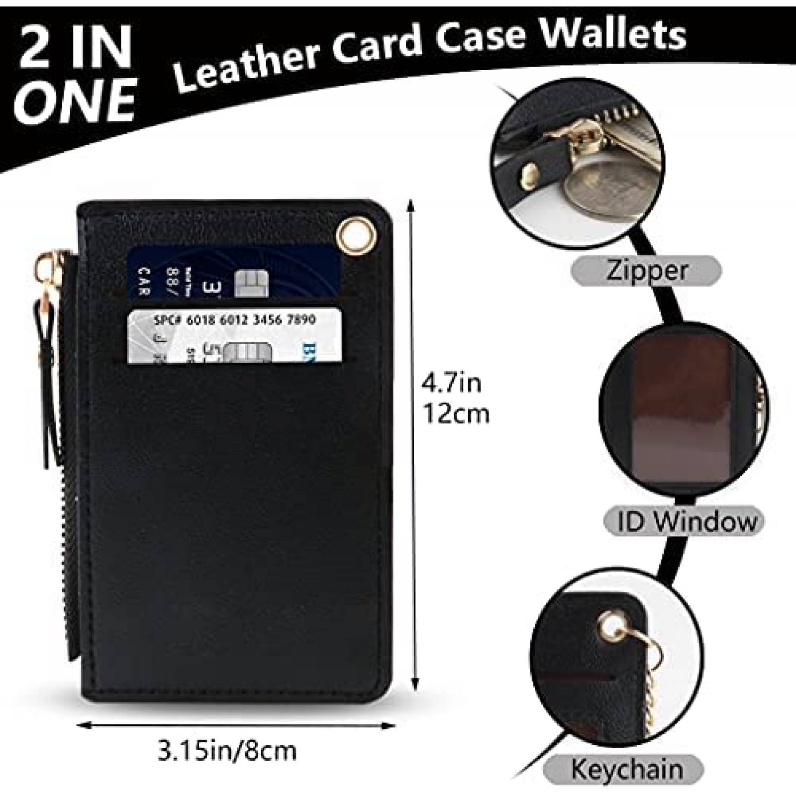 Llaveros de Defensa Personal ASOONYUM para Nio/Mujer -Negro