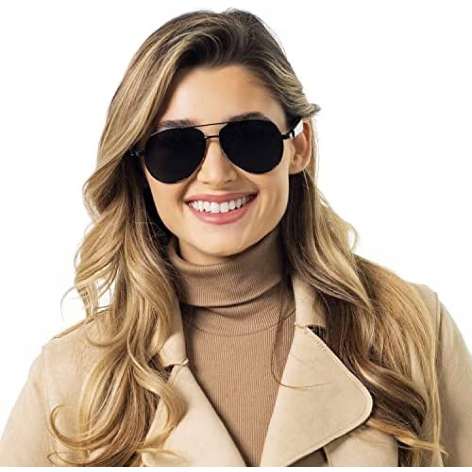 Gafas de Sol Lucyd Lyte Con Auriculares Control Tactil-Negro