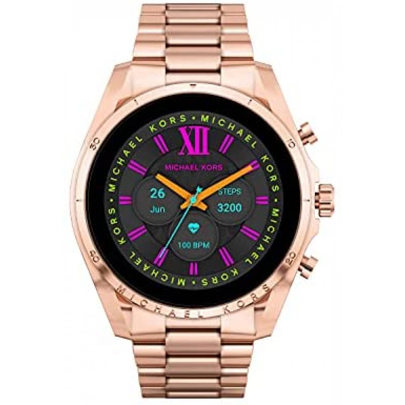 Reloj michael kors mujer dorado inteligente sale