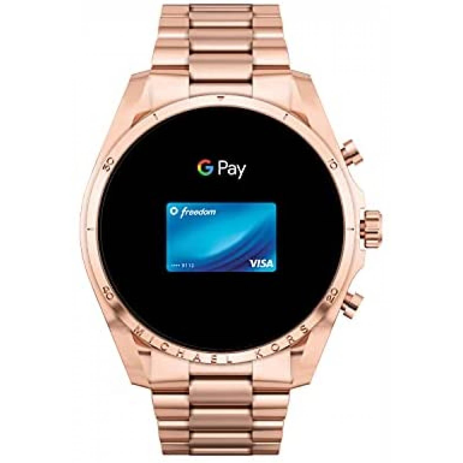 Reloj Inteligente Michael Kors Gen 6 con GPS -Rosa Dorado