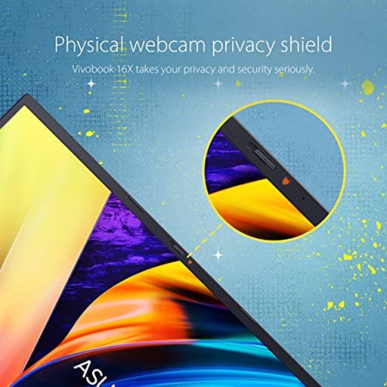 Laptop ASUS VivoBook OLED 16'' Intel Iris Xe i7 16GB 512GB