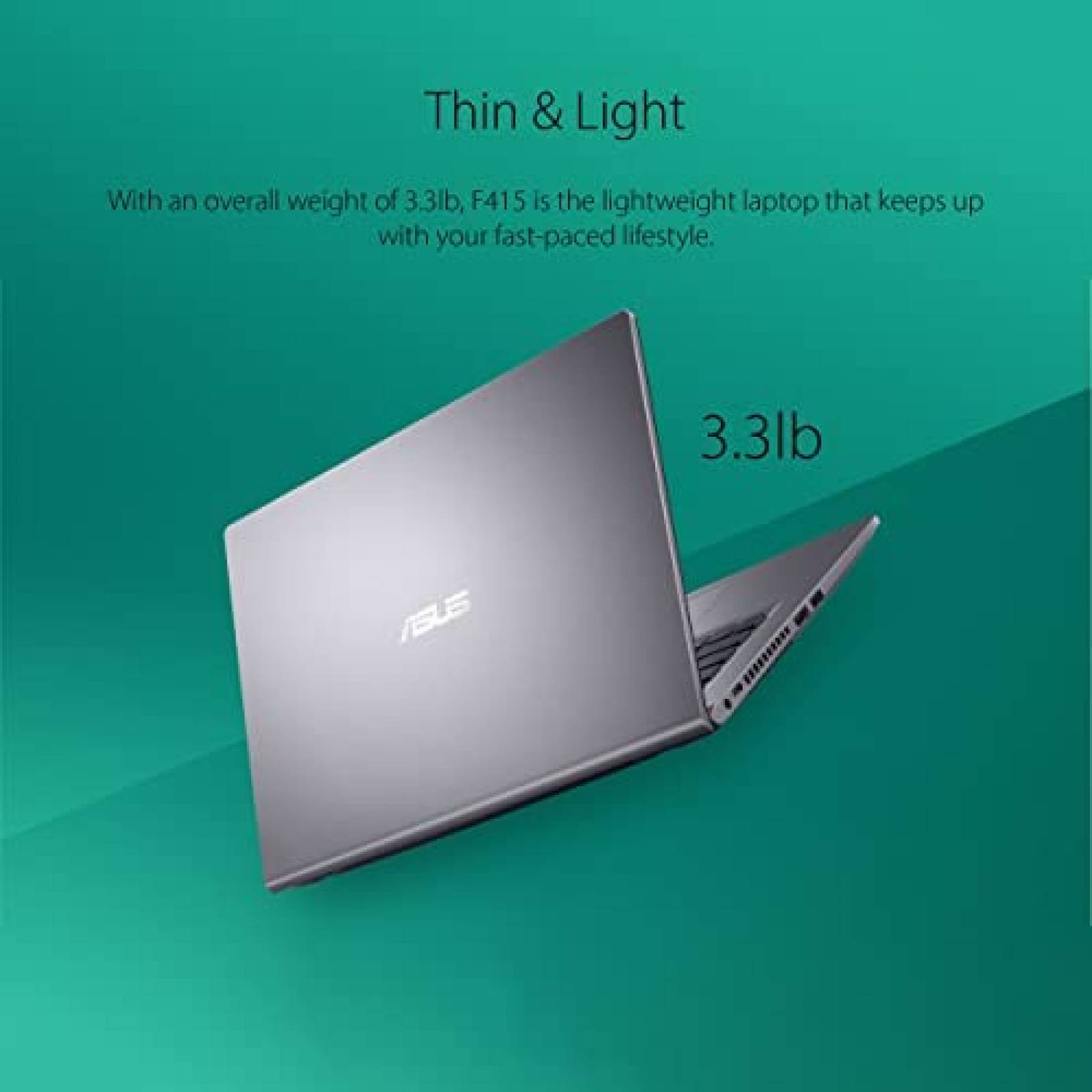 Laptop Asus Vivobook 14'' Intel Core i3 4 GB 128 GB -Gris