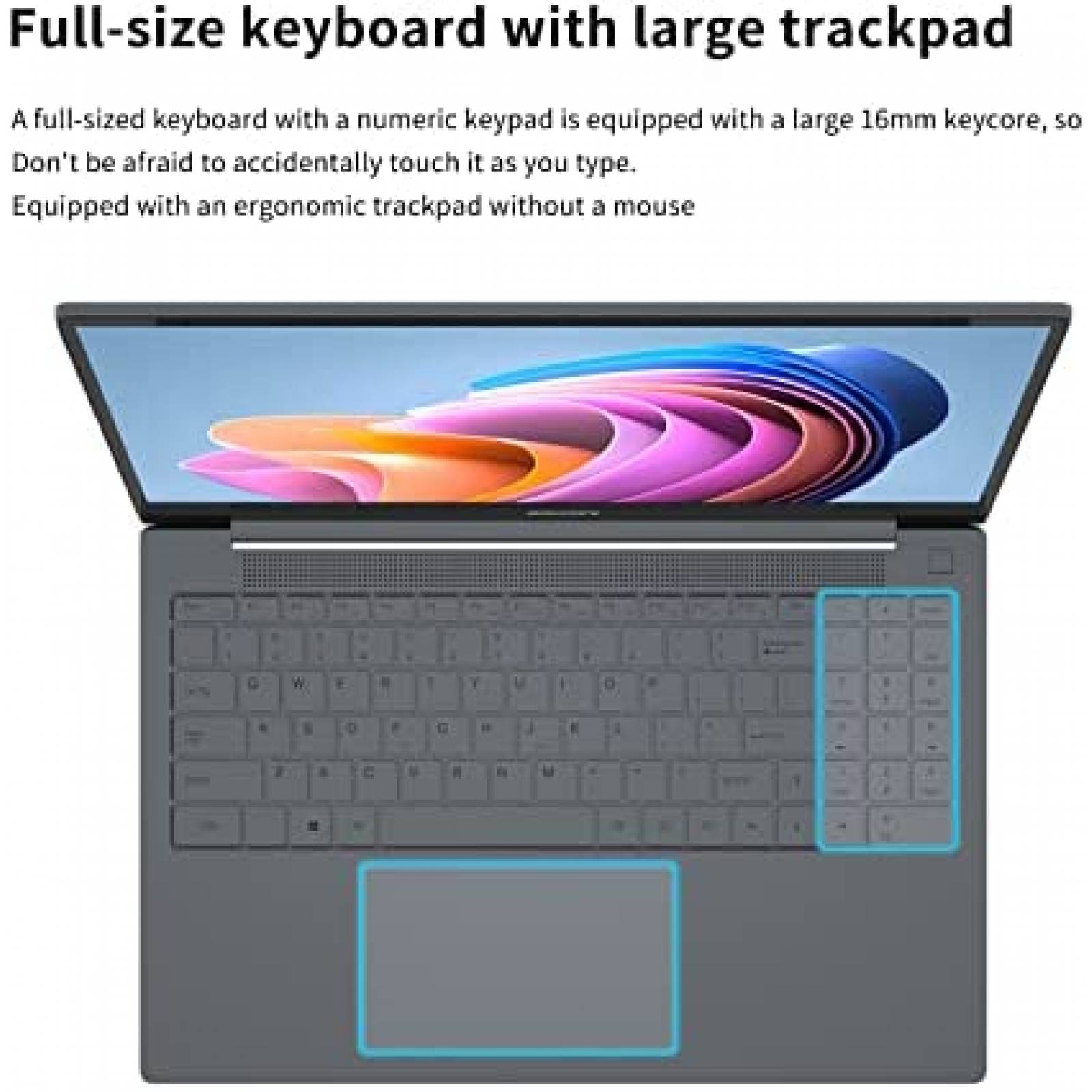 Laptop WAKST Celeron N3450 15.6'' 6GB RAM 128GB SSD W11