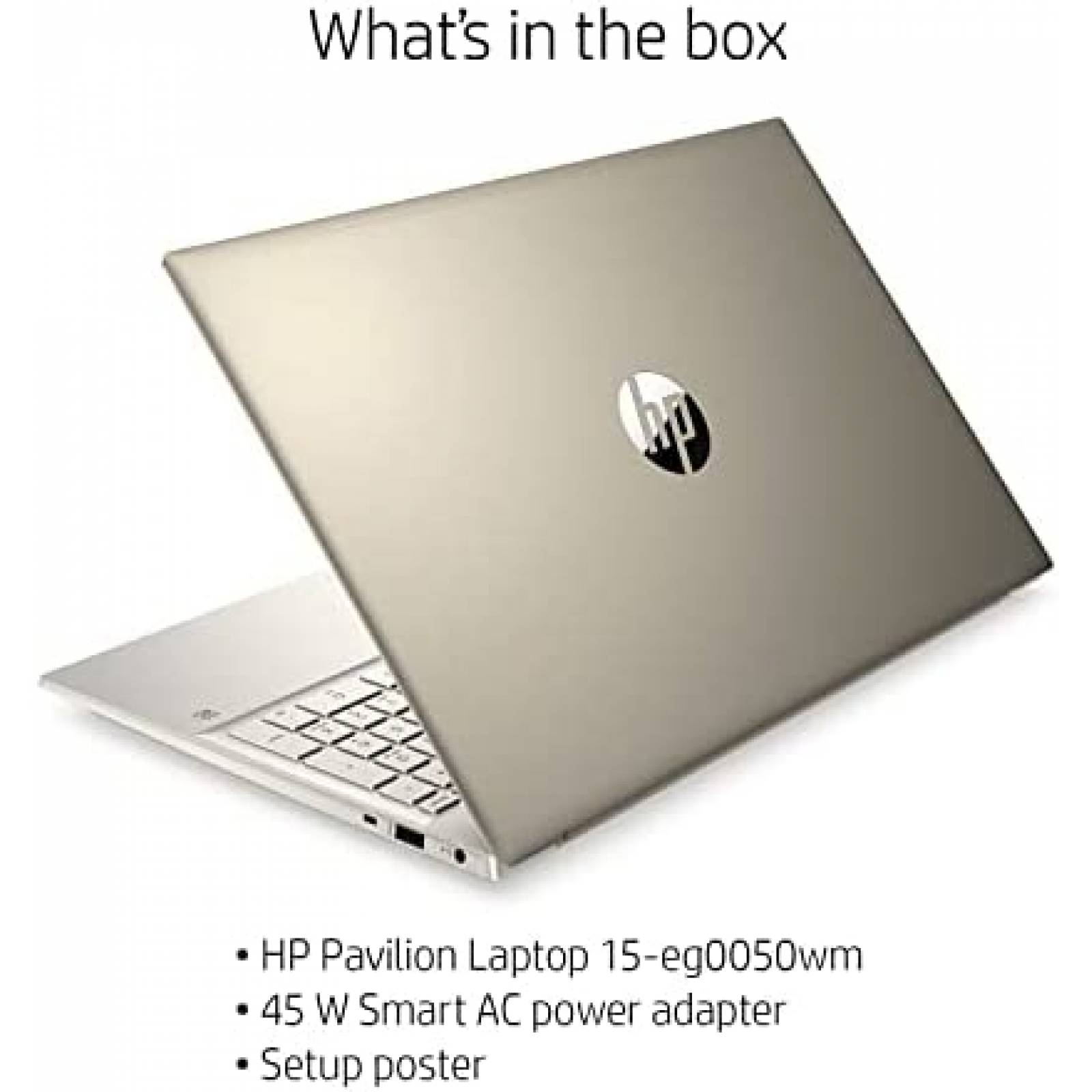 Laptop HP Pavillion 15.6" Intel i5 16GB 1TB -Plata