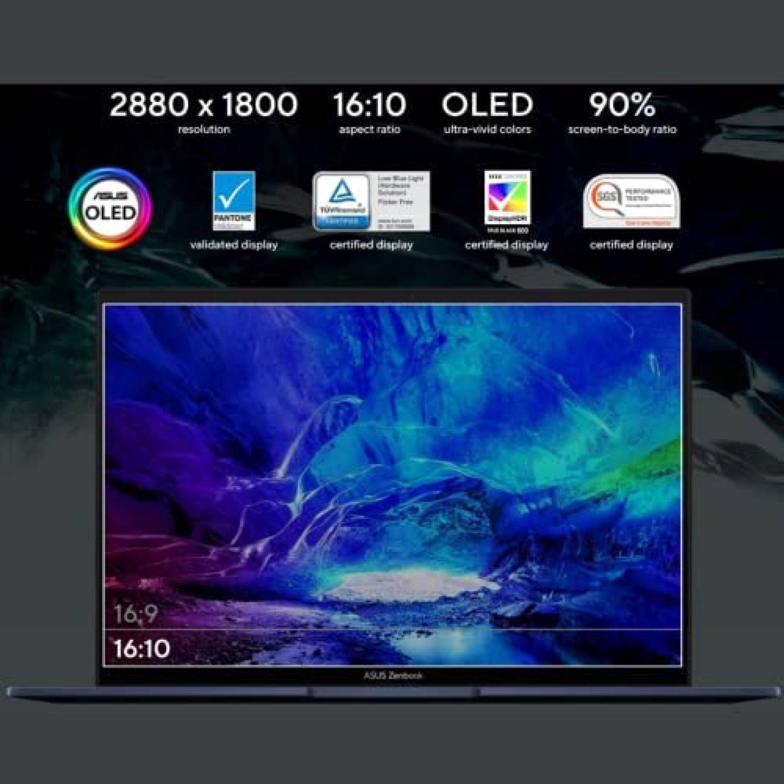 Laptop Asus Zenbook 14'' Intel Evo i5 8GB 1TB -Azul