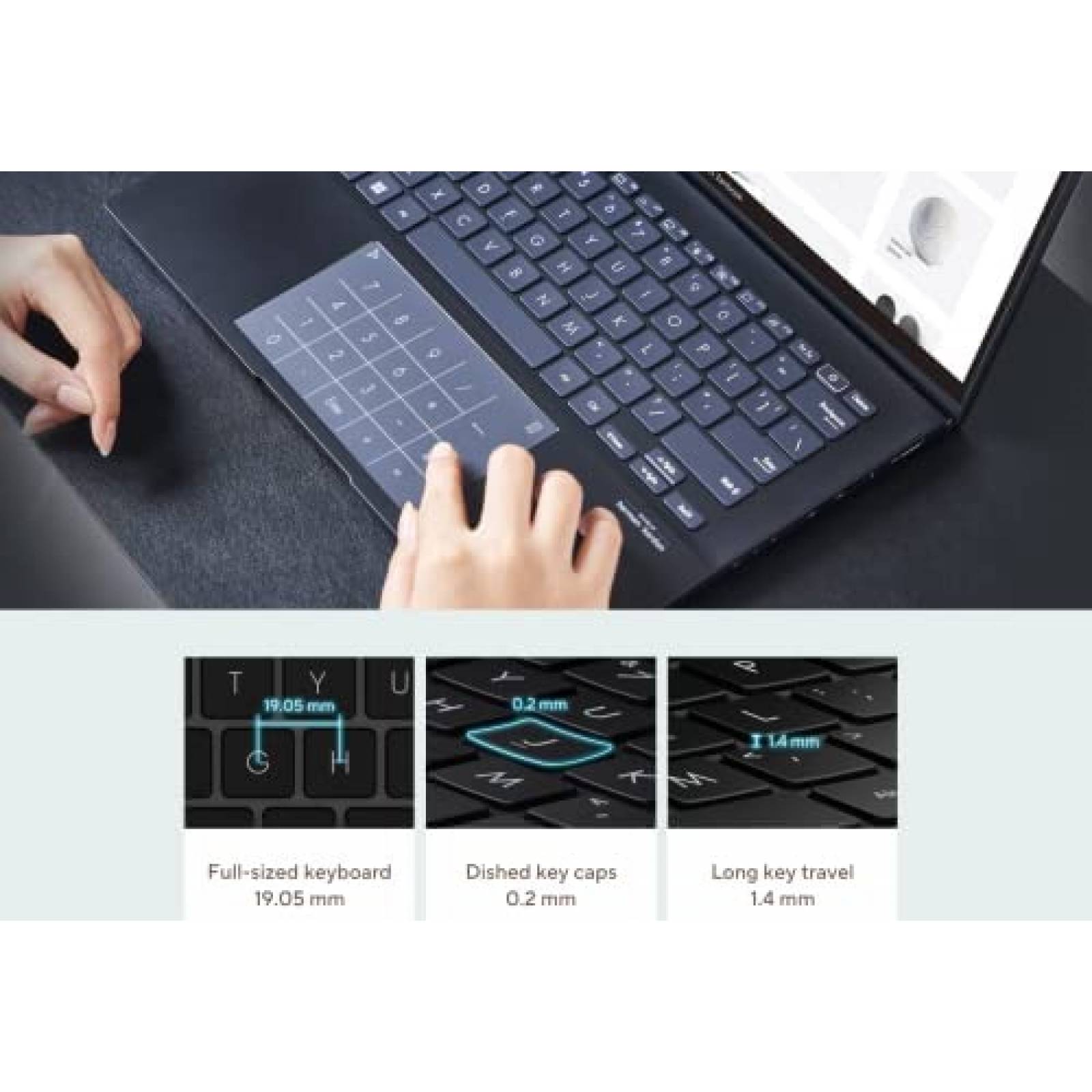 Laptop Asus Zenbook 14'' Intel Evo i5 8GB 1TB -Azul